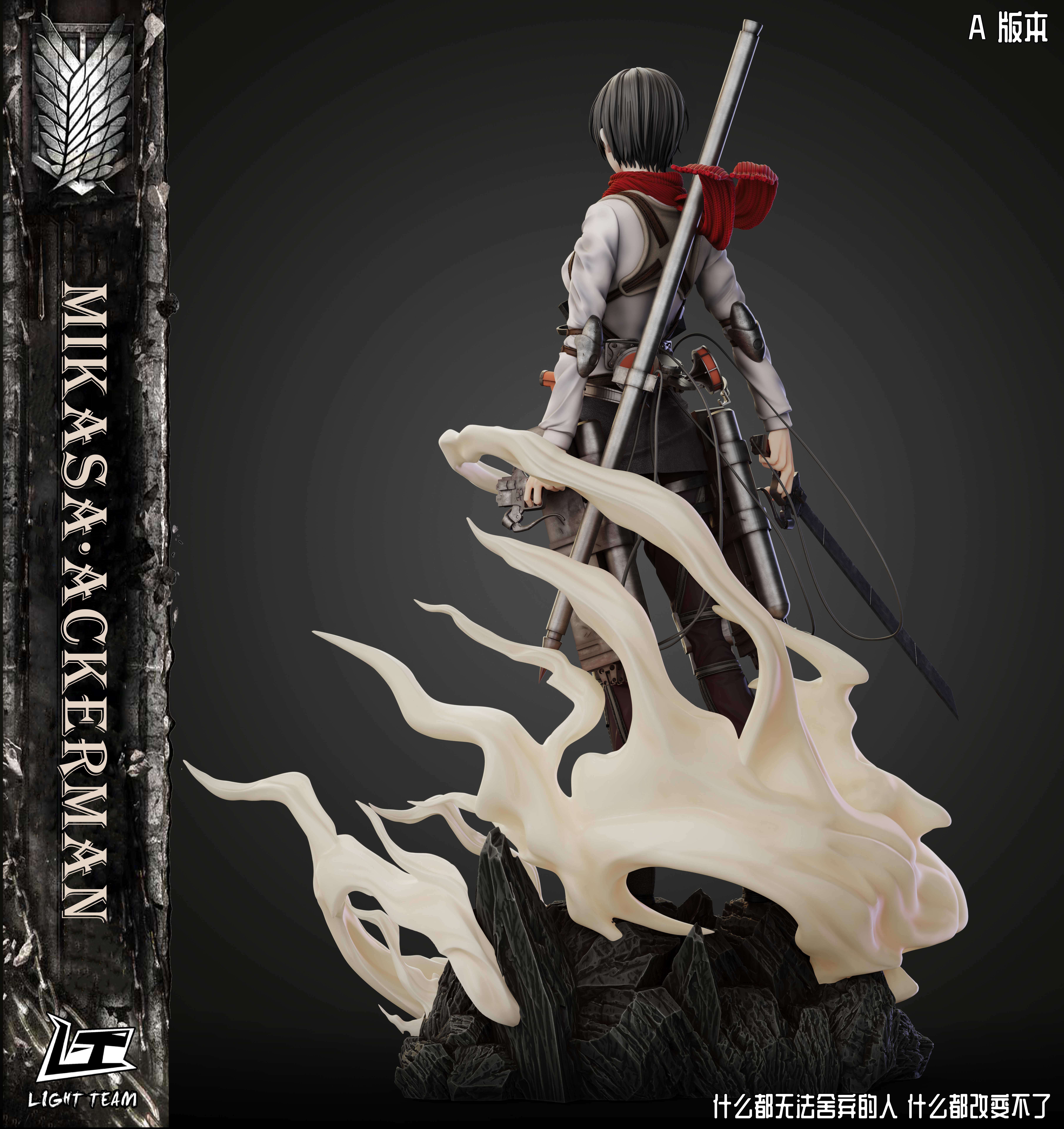 【Sold out】1/6 Scale Mikasa Ackerman-Attack On Titan-Light Team Studio