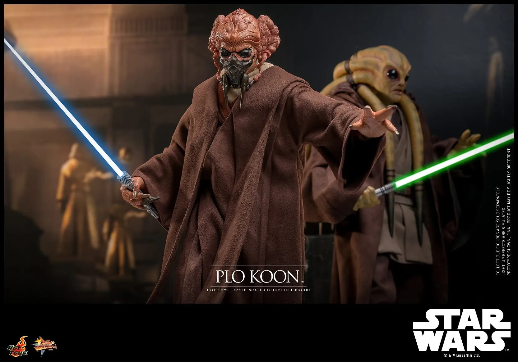 【Pre-sale】1/6 Scale Movable Plo Koon MMS785 with LED-Star Wars-HotToys Studio