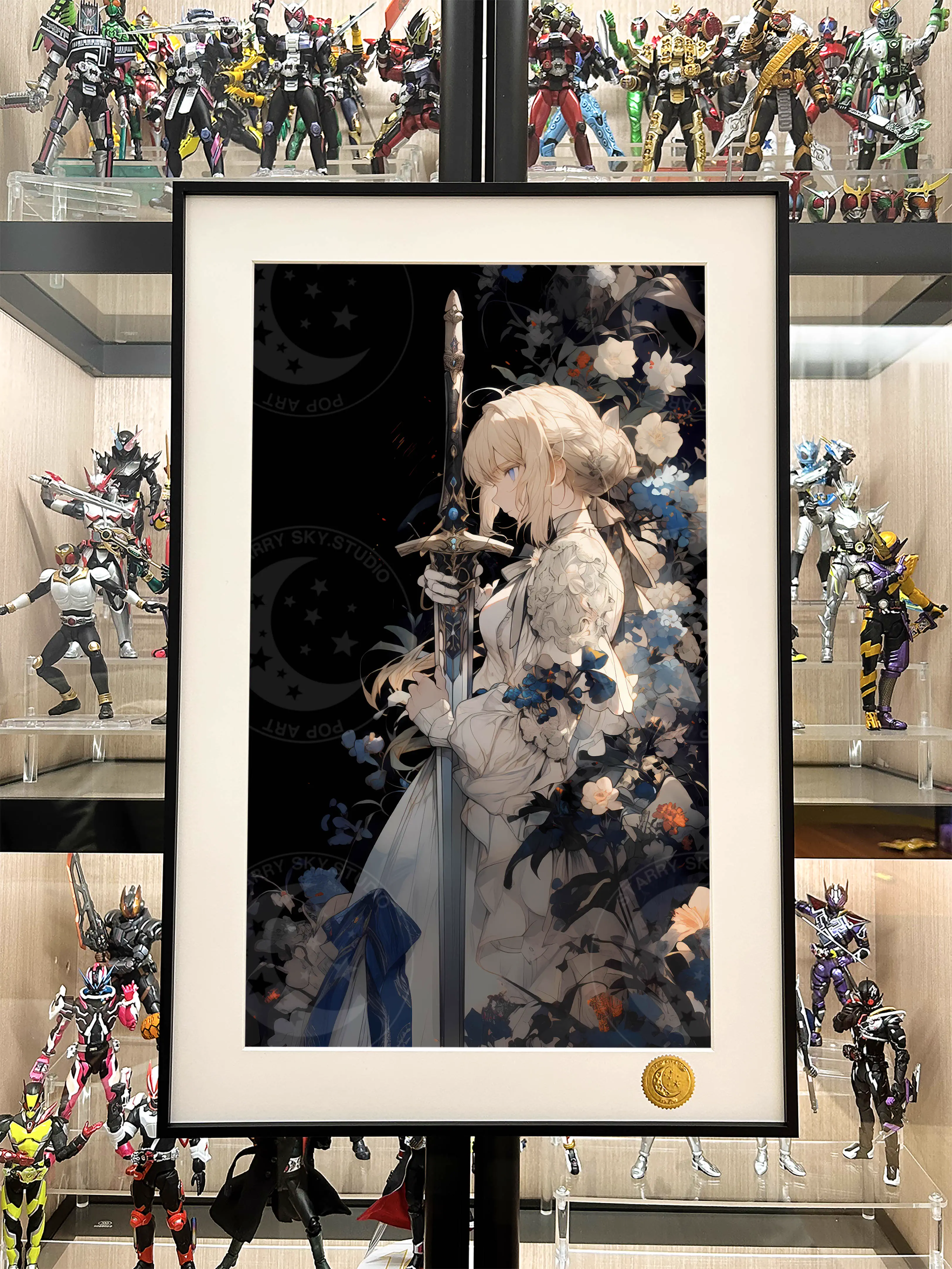 【Pre-sale】Decorative Painting of Flowe Wall Ver. Artoria Pendragon Saber-Fate/Zero-XingKong Studio
