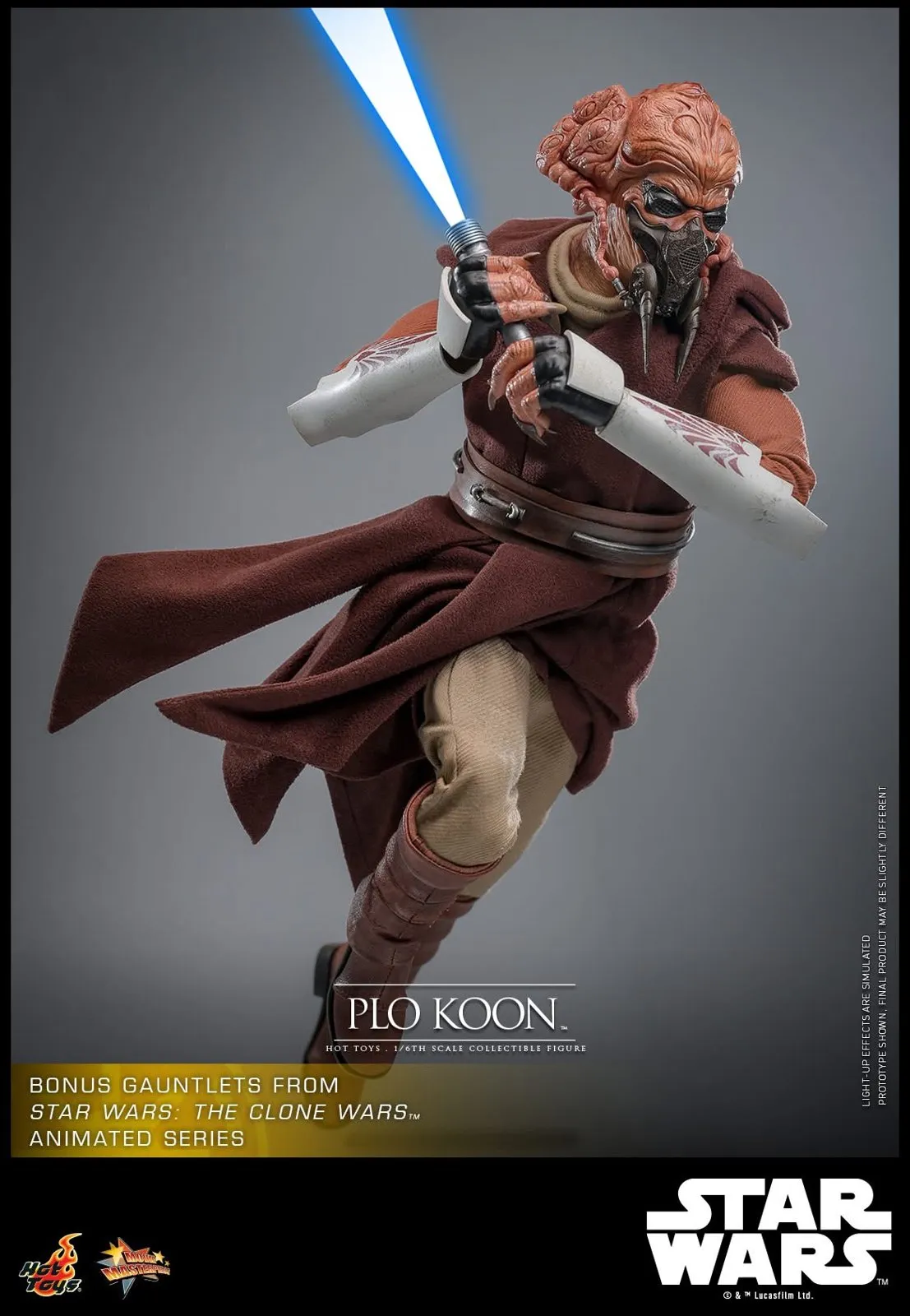 【Pre-sale】1/6 Scale Movable Plo Koon MMS785 with LED-Star Wars-HotToys Studio