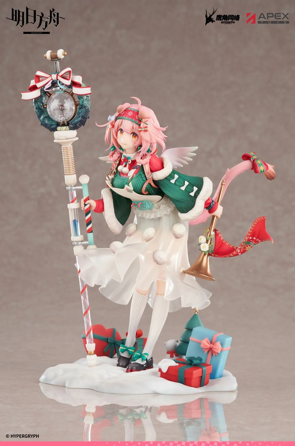 【Pre-sale】1/7 Scale Maiden For The Bright Night Ver. Goldenglow-Arknights-APEX Studio