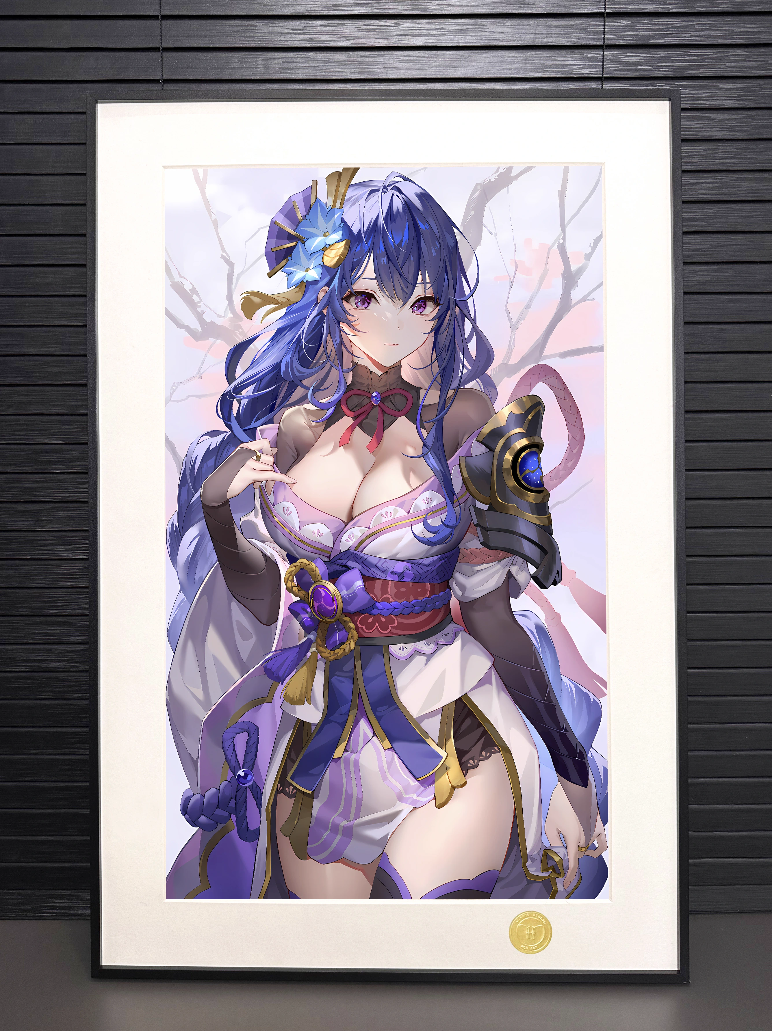 【Pre-sale】Decorative Painting of Raiden-Genshin Impact-H2 Studio