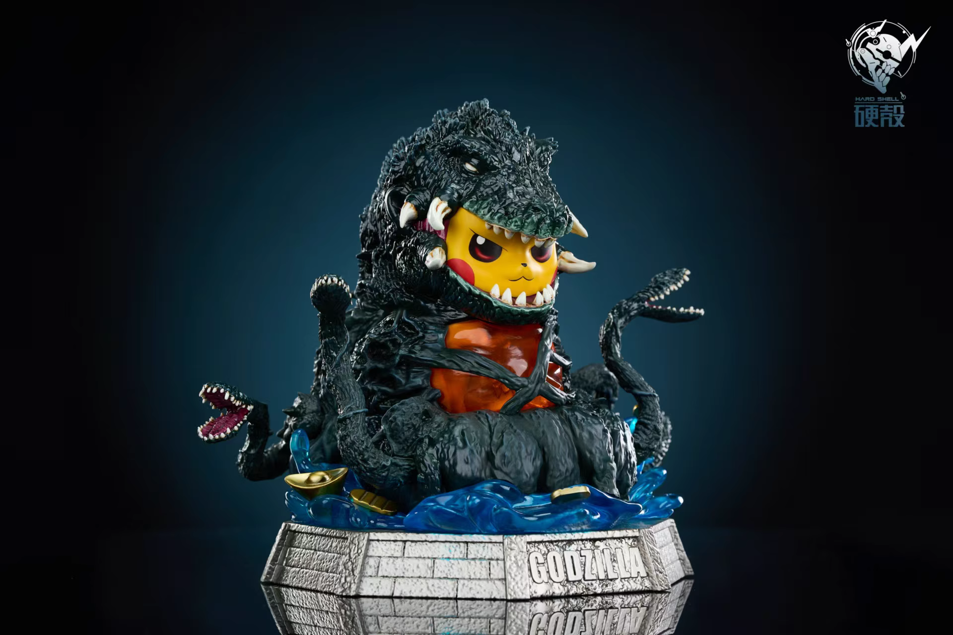 【Pre-sale】Pikachu cos Godzilla-Pokemon-Hard Shell Studio