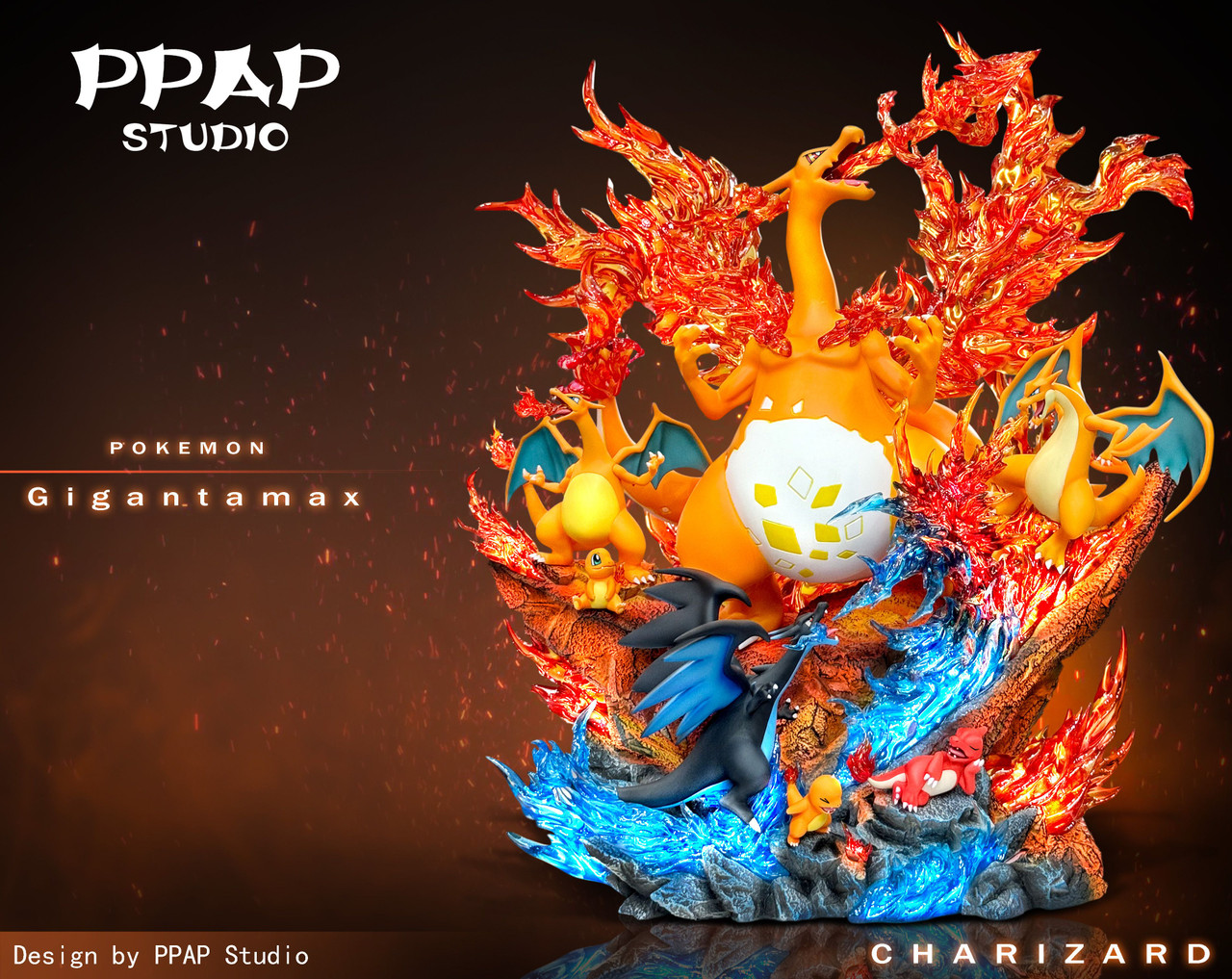 【Pre-sale】CJJ Charizard Family-Pokemon-PPAP Studio