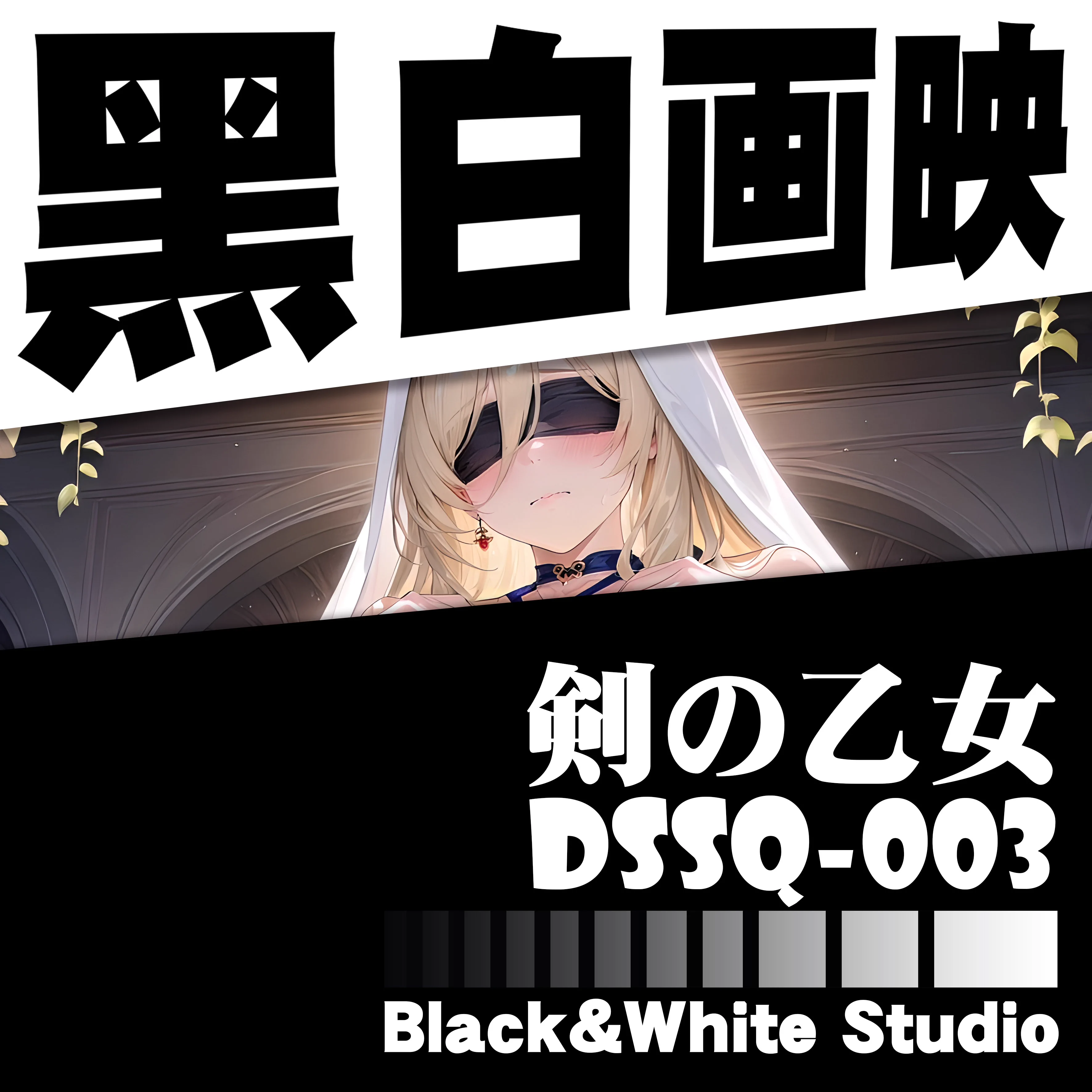 【Pre-sale】DSSQ-005 Decorative Painting of Sword Maiden-Goblin Slayer-B&W Studio