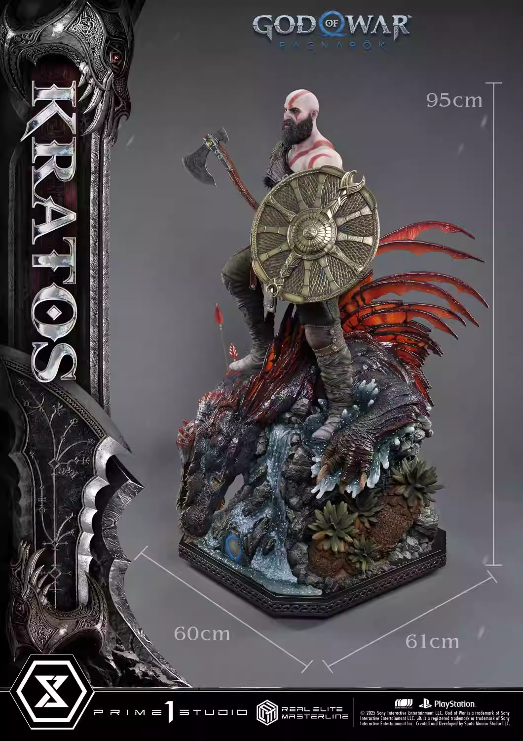 【Pre-sale】1/3 Scale Kratos-God of War-Prime 1 Studio