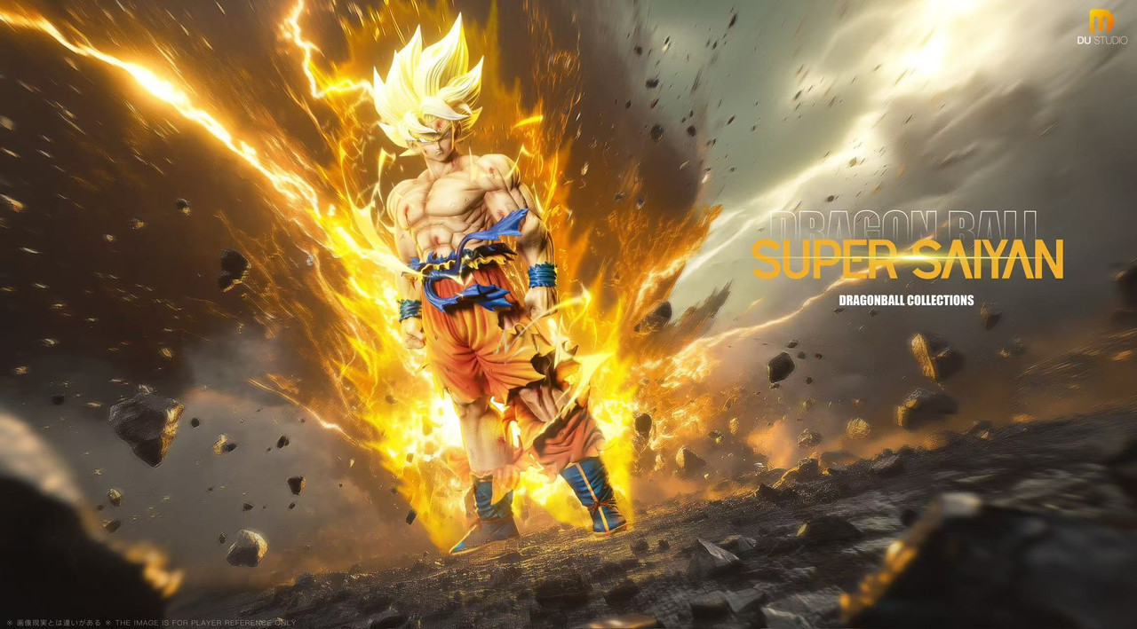 【Pre-sale】1/6 & 1/4 Scale SS Goku with LED-DU Studio