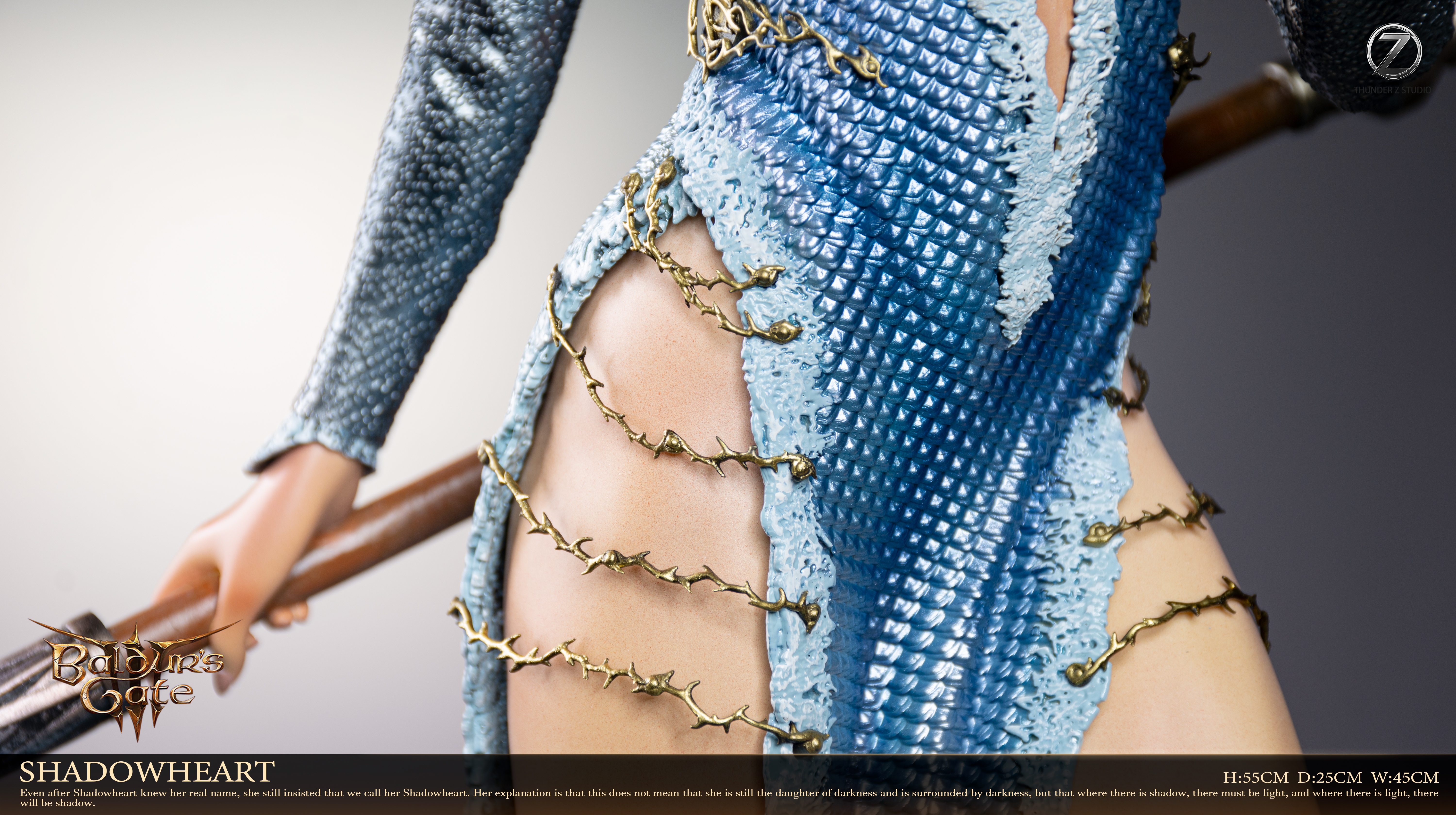 【Sold out】1/4 Scale Shadow Heart-Baldur's Gate 3-THUNDER Z STUDIO