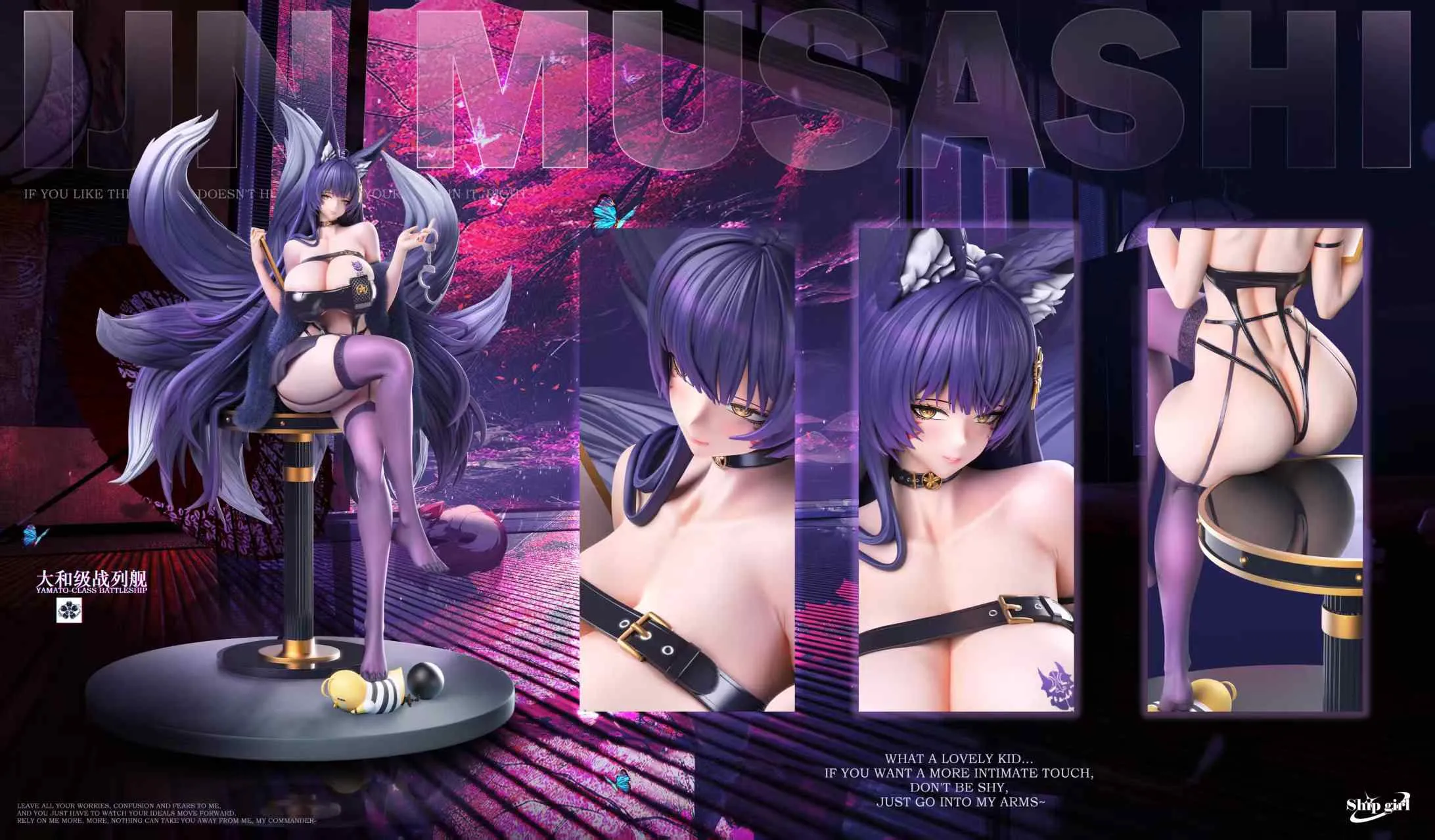 【Sold out】1/6 Scale Musashi-Azur Lane-Ship girl Studio