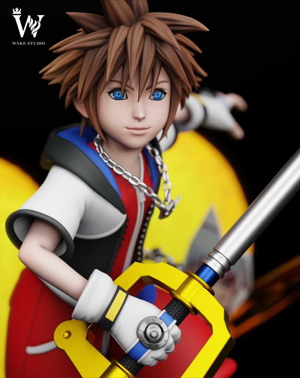 【Sold out】1/4 Scale Sora-Kingdom Hearts III-Wake Studio