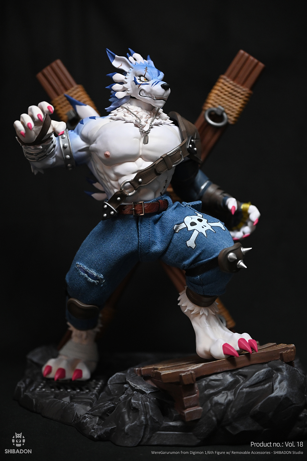 【Sold out】2025-01 Garurumon-Digimon Adventure-Shibadon Studio