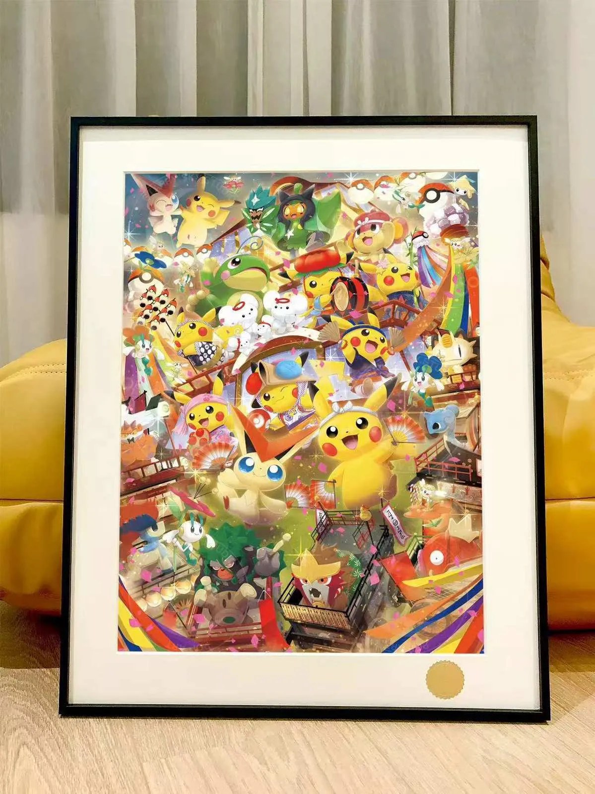 【Pre-sale】Decorative Painting of Pokemon Battle Festival-Pokemon-XingKong Studio