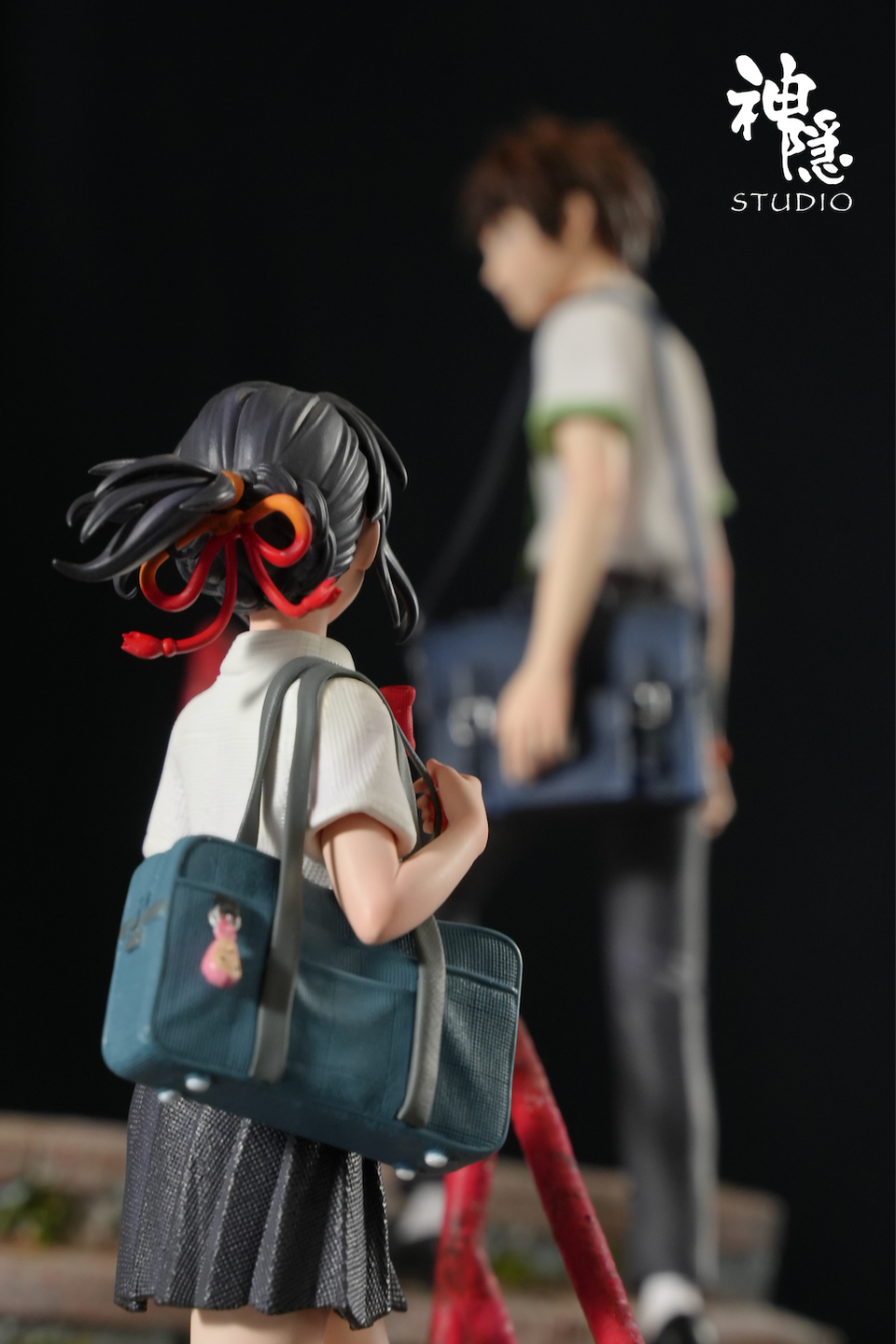 【In stock】Mitsuha Miyamizu & Taki Tachibana with LED-Your Name-ShenYin Studio