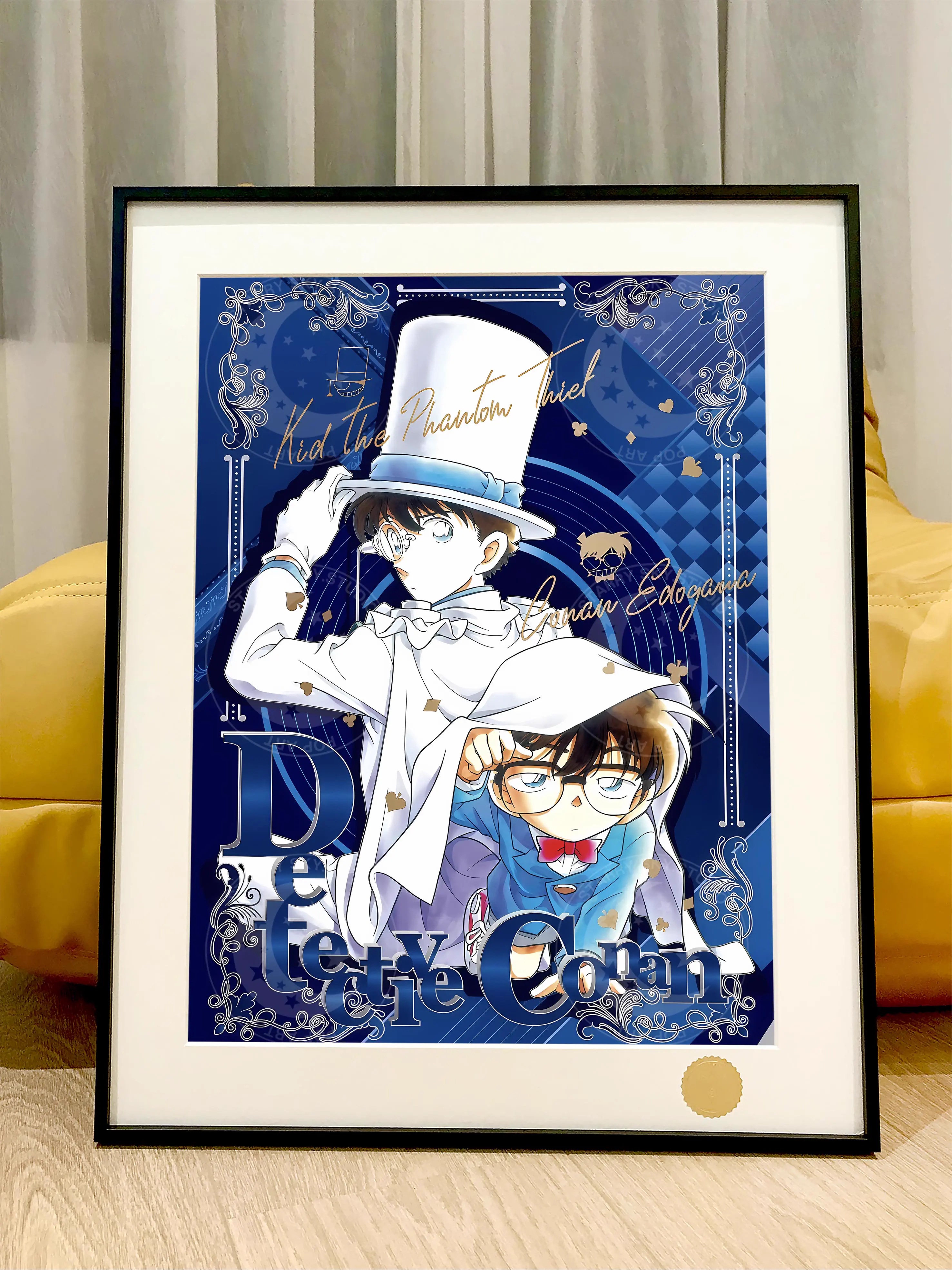 【Pre-sale】Decorative Painting of Kid & Conan-Detective Conan-XingKong Studio