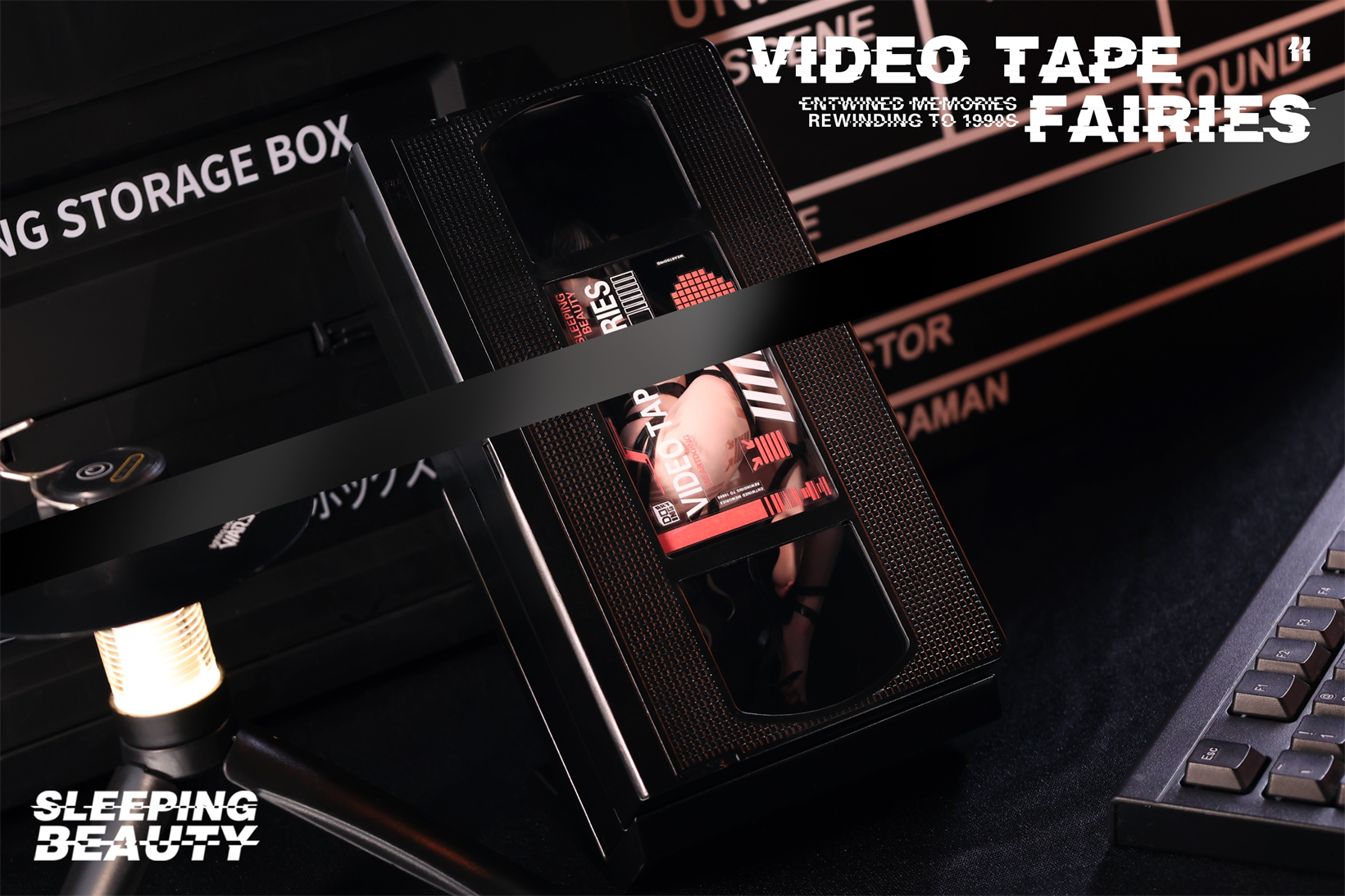 【Sold out】Sleeping Beauty Video Tape Fairies Memory Reel & Golden Deity-Original Design-WeArtDoing Studio