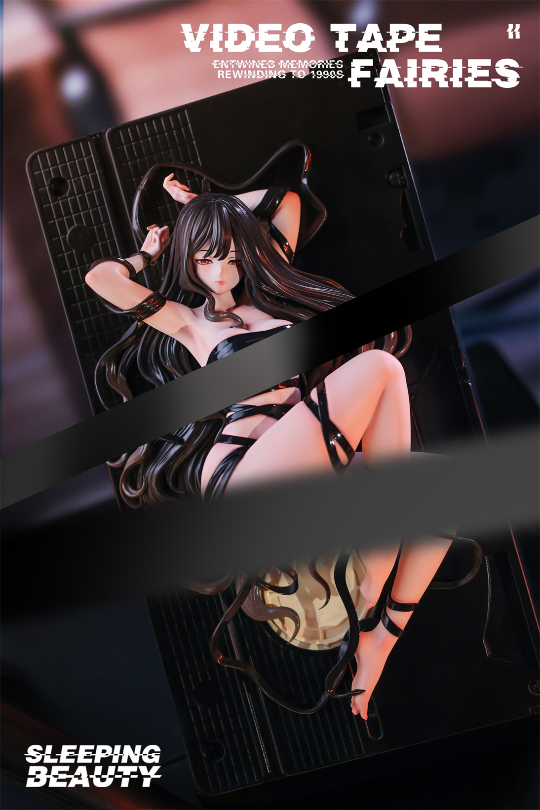 【Sold out】Sleeping Beauty Video Tape Fairies Memory Reel & Golden Deity-Original Design-WeArtDoing Studio