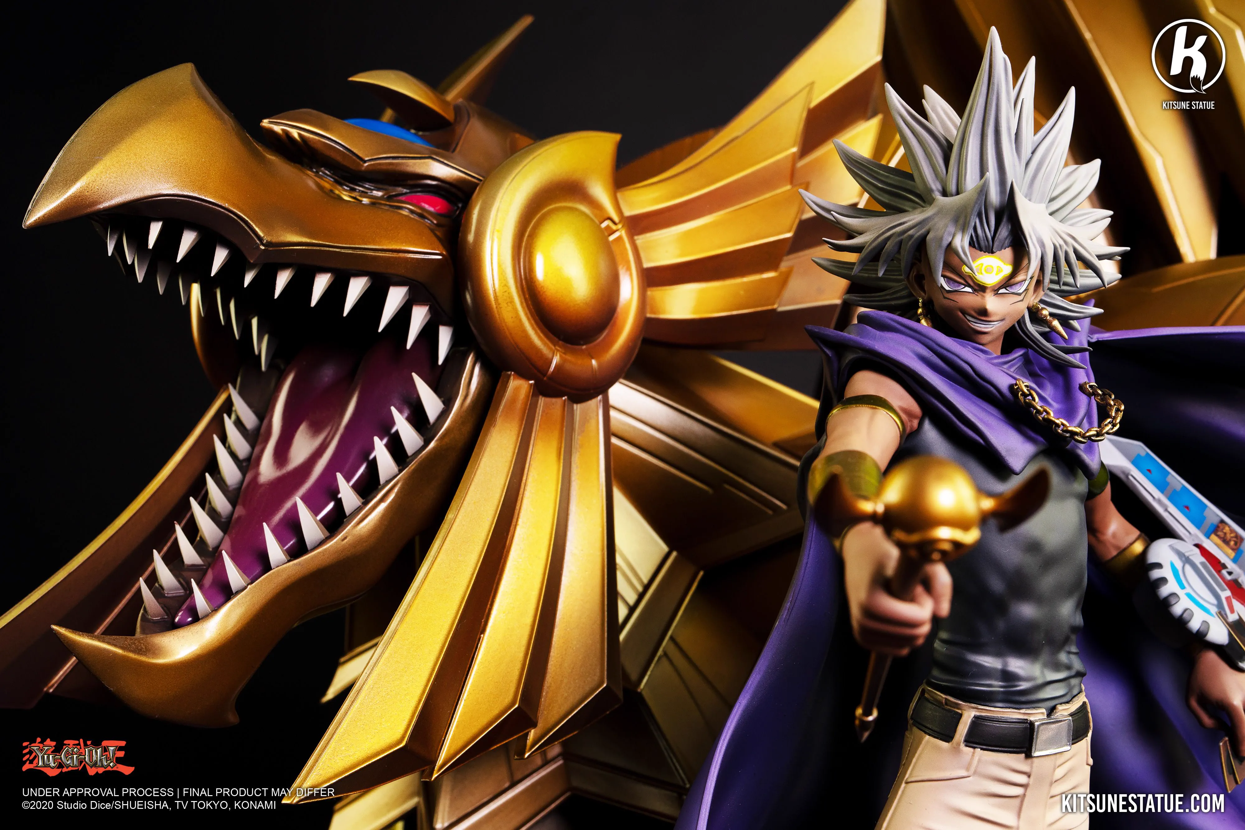 【Pre-sale】1/7 Scale Marik Ishtar & The Winged Dragon of Ra-Yu-Gi-Oh!-Kitsune Studio