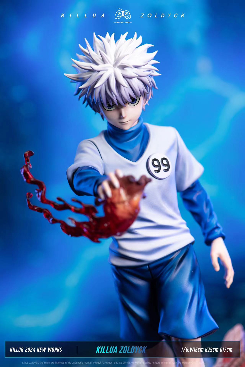 【Pre-sale】1/6 Scale Killua Zoldyck with Heart-HUNTER X HUNTER-PG Studio