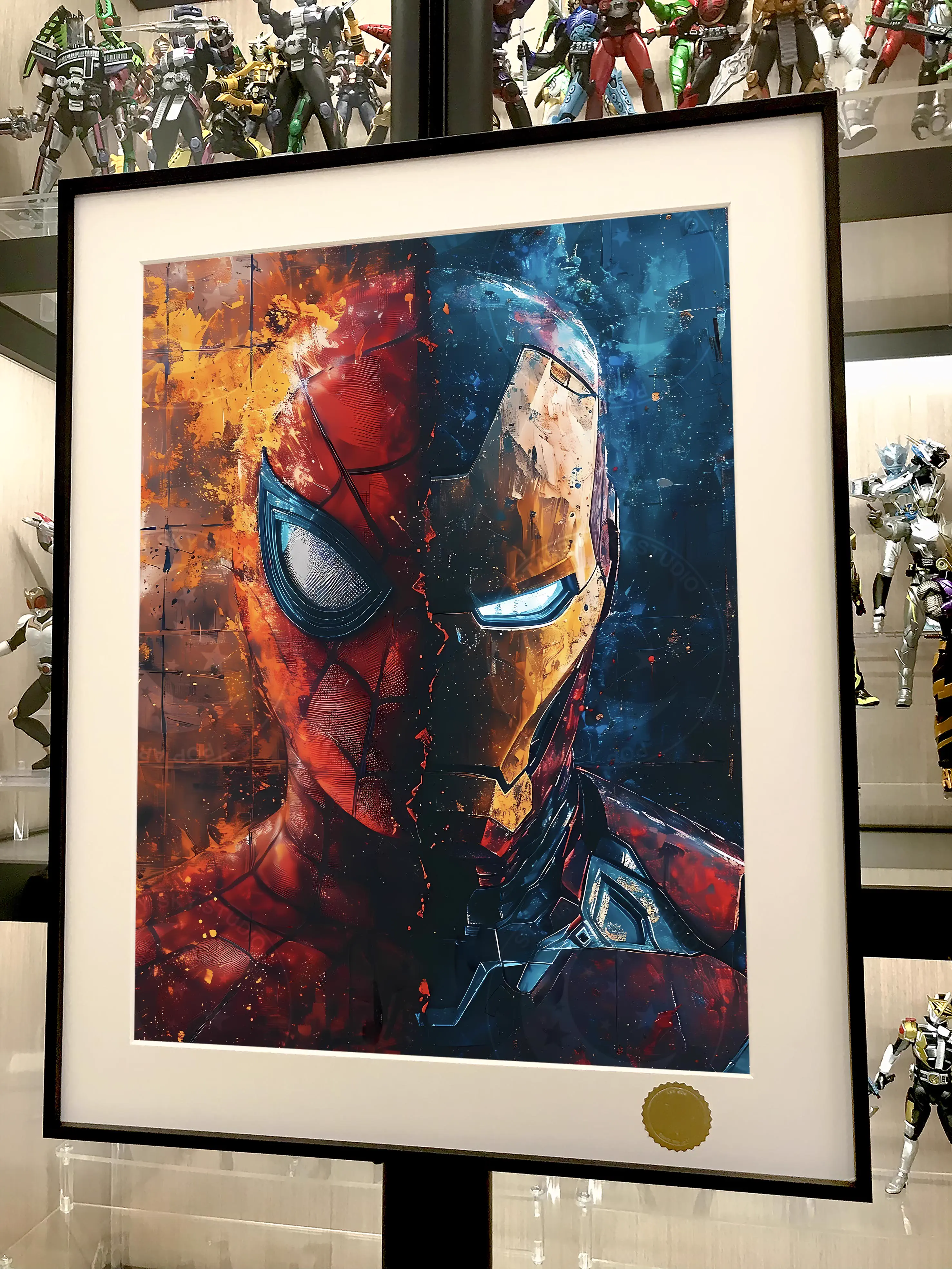 【Pre-sale】Decorative Painting of Tony Stark-Iron Man-XingKong Studio