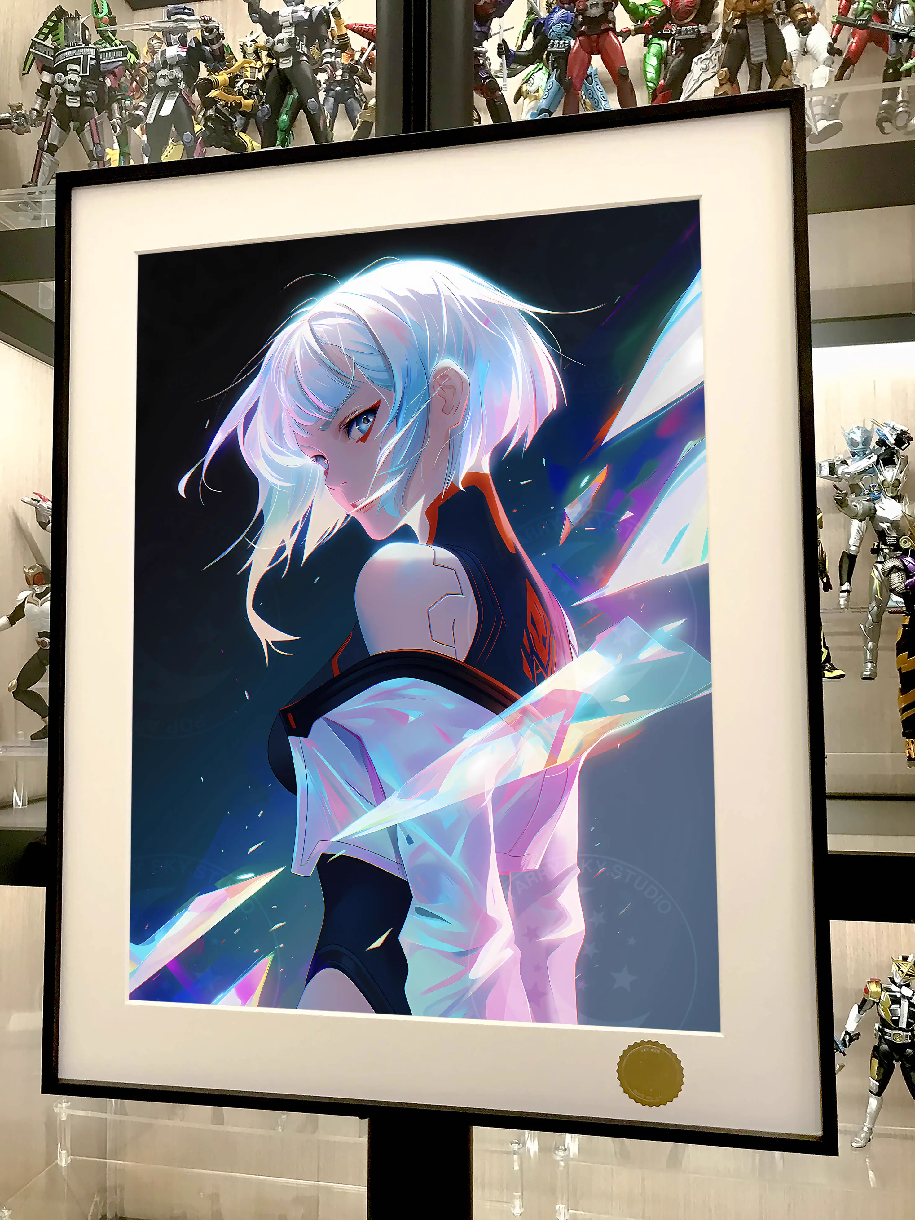 【Pre-sale】Decorative Painting of Lucy-CYBERPUNK EDGERUNNERS-XingKong Studio