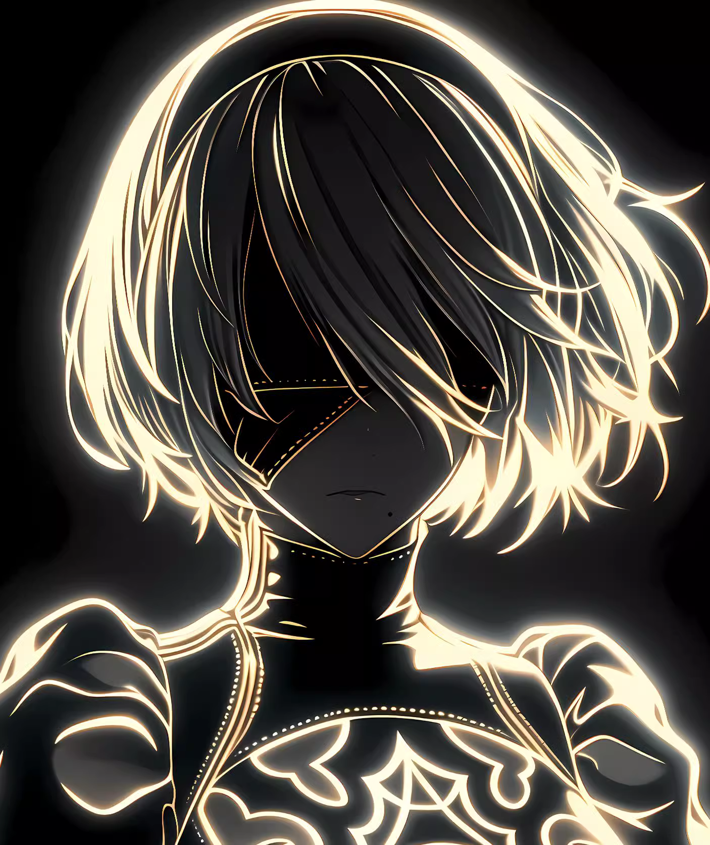 【Pre-sale】Decorative Painting of 2B-NieR:Automata-H2 Studio