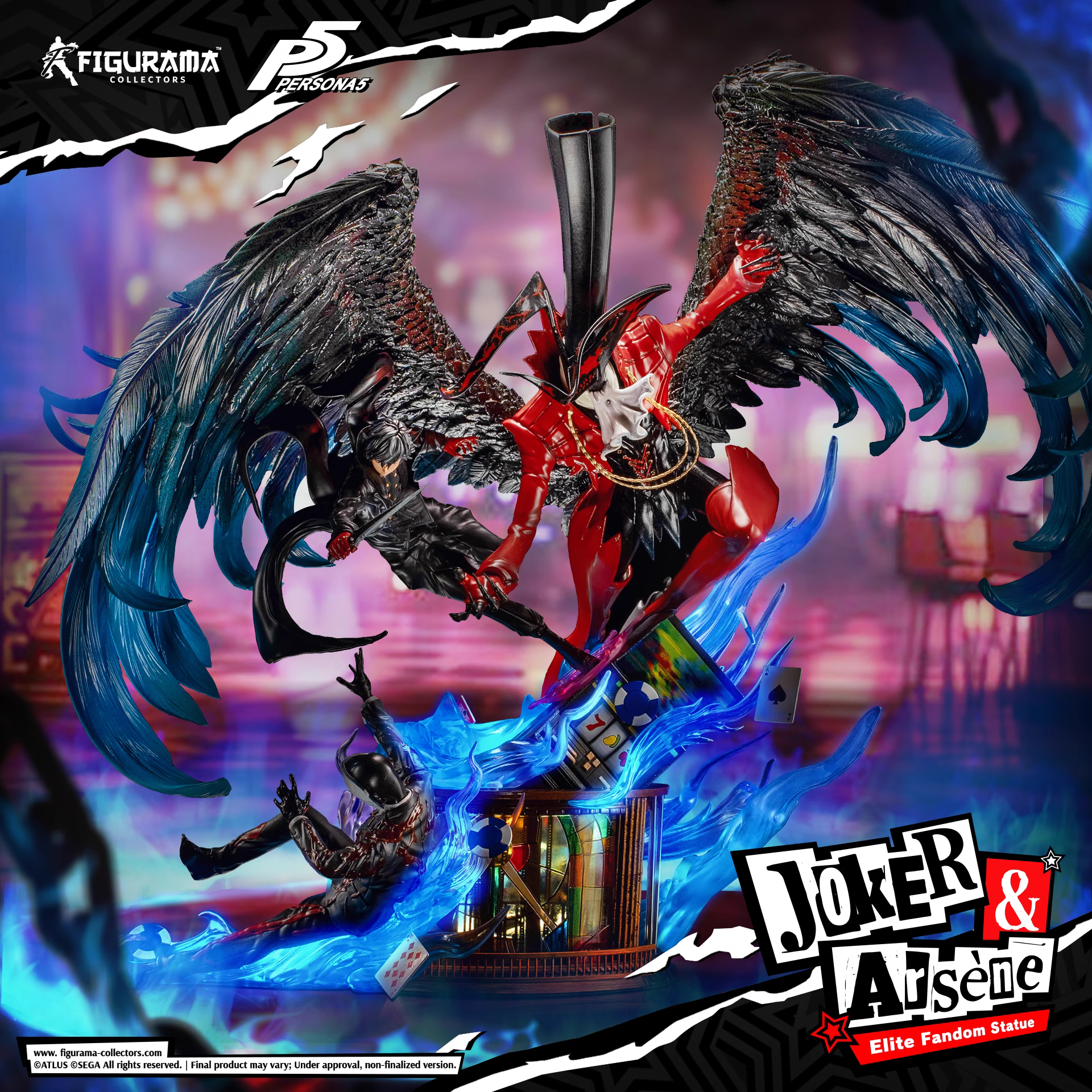 【Pre-sale】1/8 Scale Joker and Arsene-Persona 5-Figurama Studio