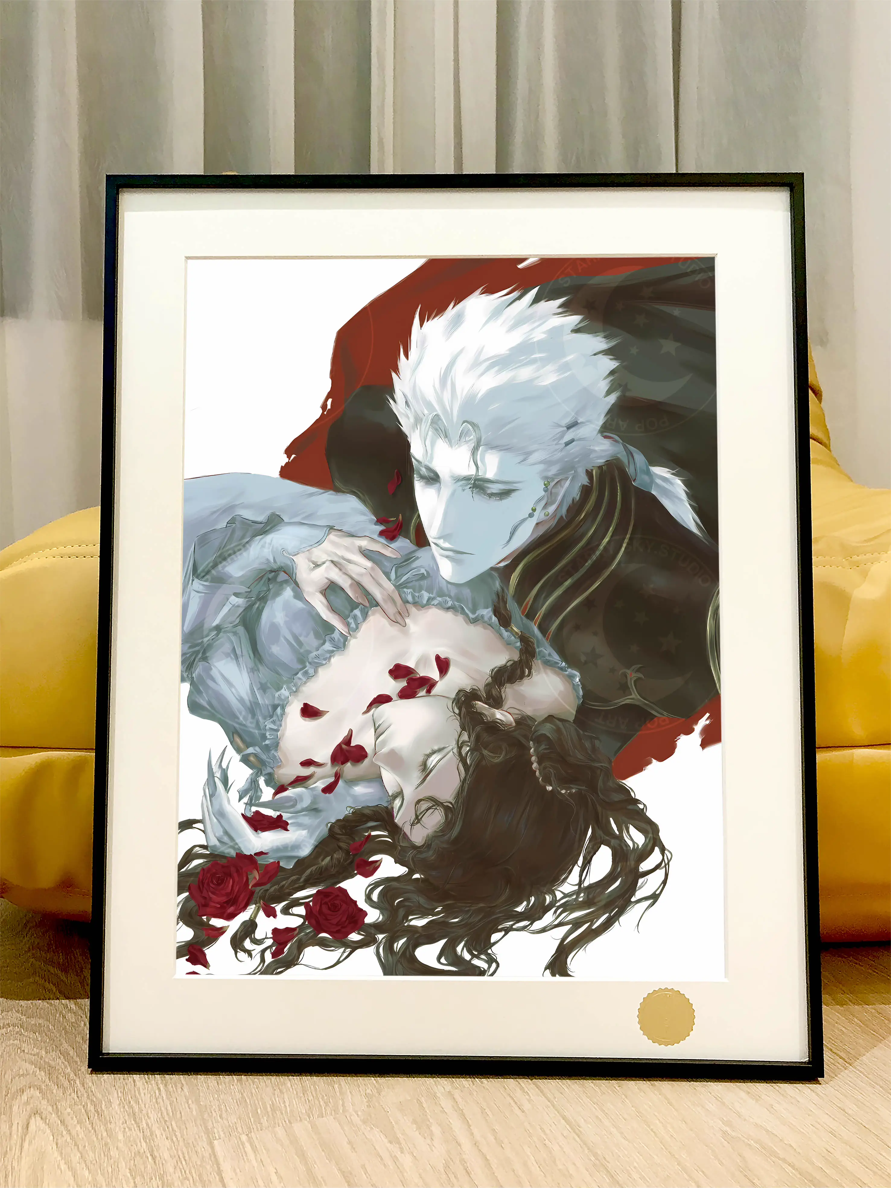 【Pre-sale】Decorative Painting of Charlotte Elbourne & Meier Link-Vampire Hunter D：Bloodlust-XingKong Studio