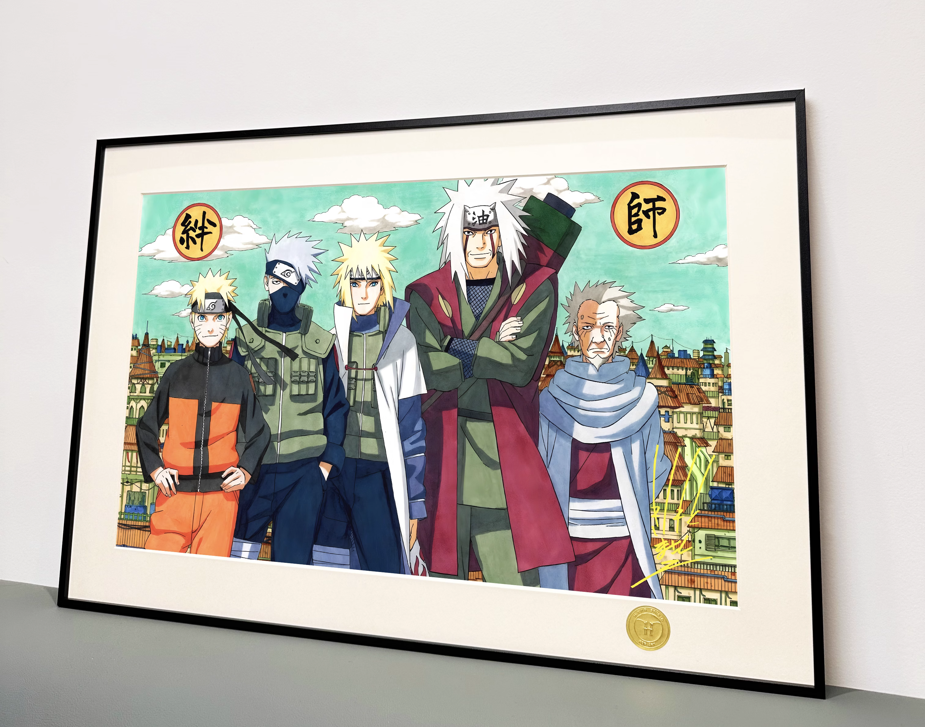 【Pre-sale】Decorative Painting of Five Characters-H2 Studio