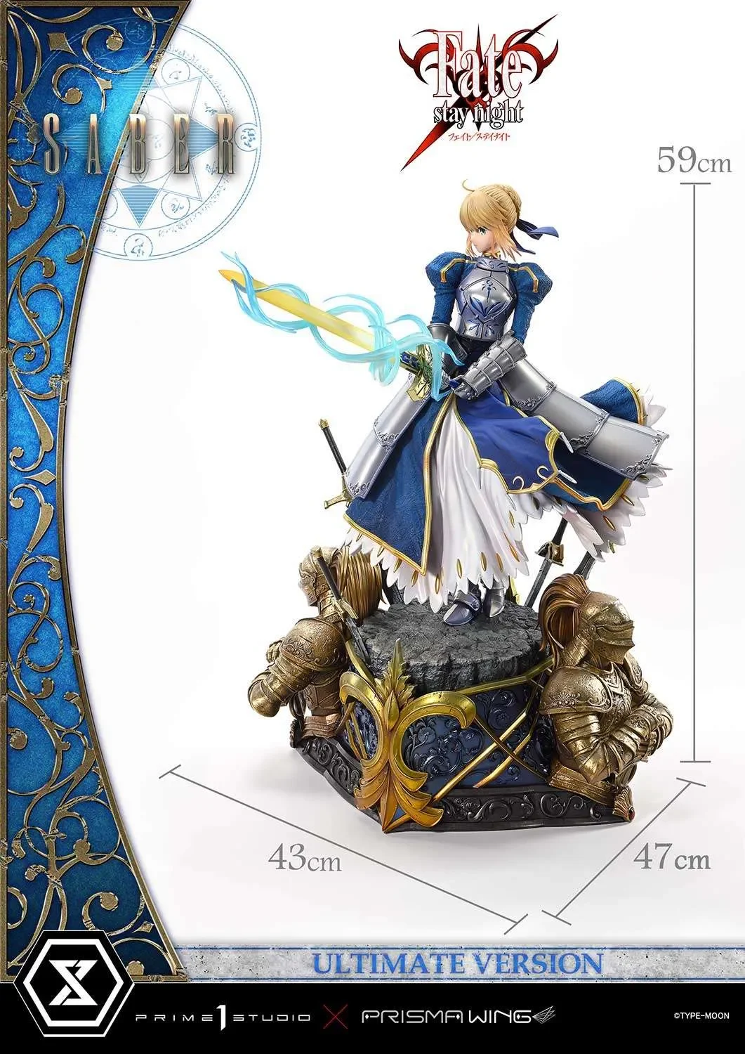 【Pre-sale】1/4 Scale Saber Artoria Pendragon-Fate/Stay Night-Prime 1 Studio