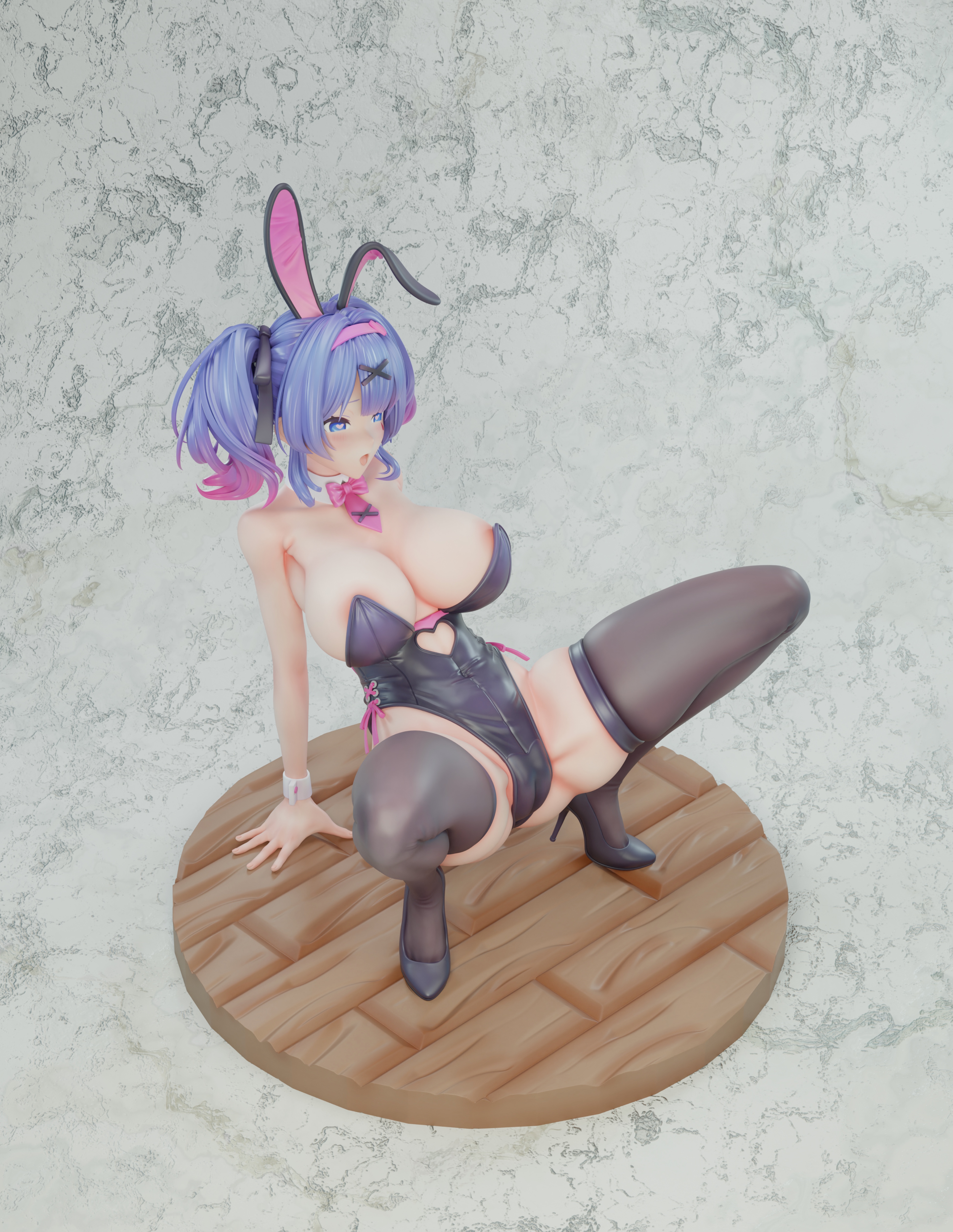 【Pre-sale】 Bunny Girl Hatsune Miku-Vocaloid-Green tea Studio