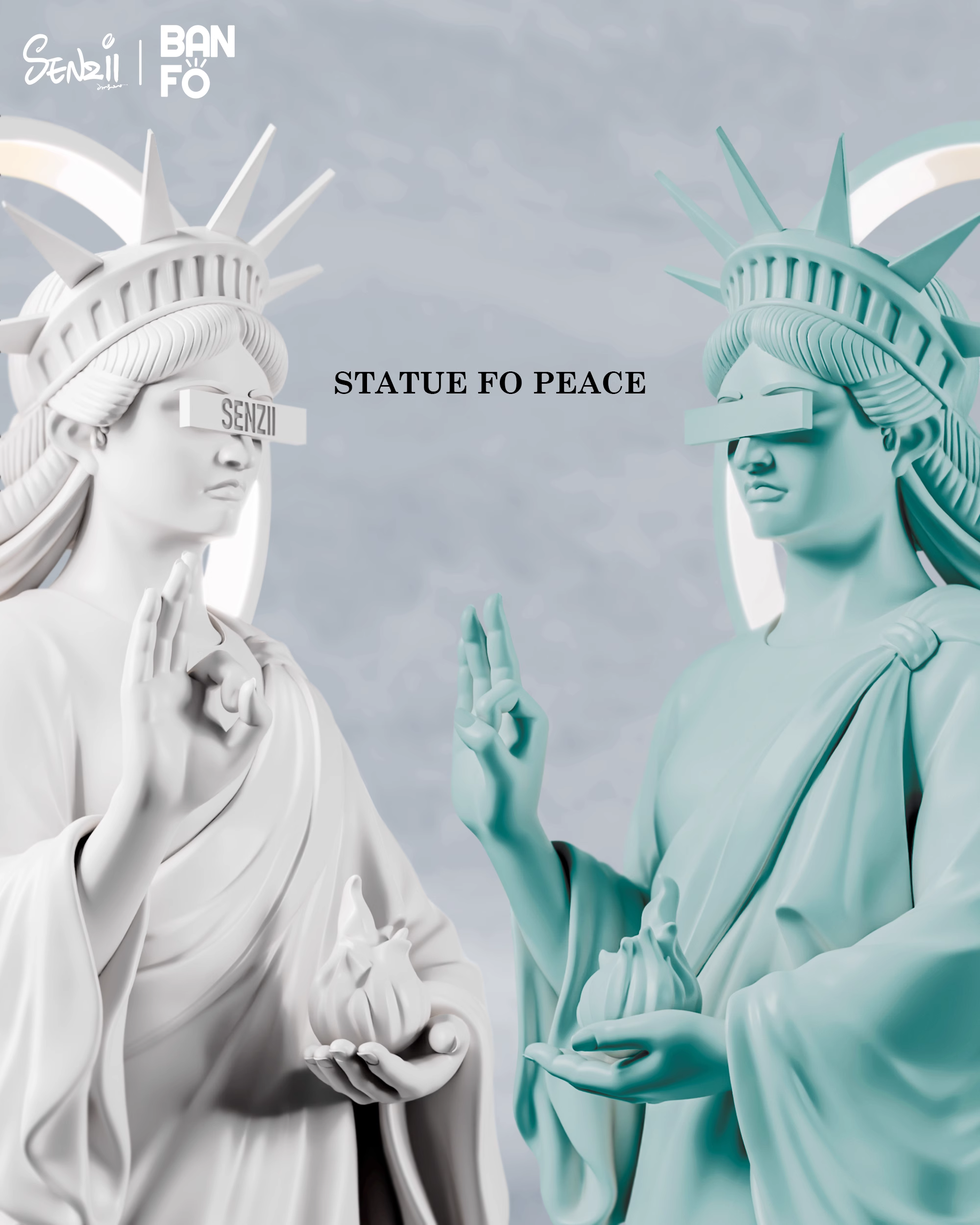【Pre-sale】STATUE FO PEACE-Other Series-SENZII X BANFO Studios