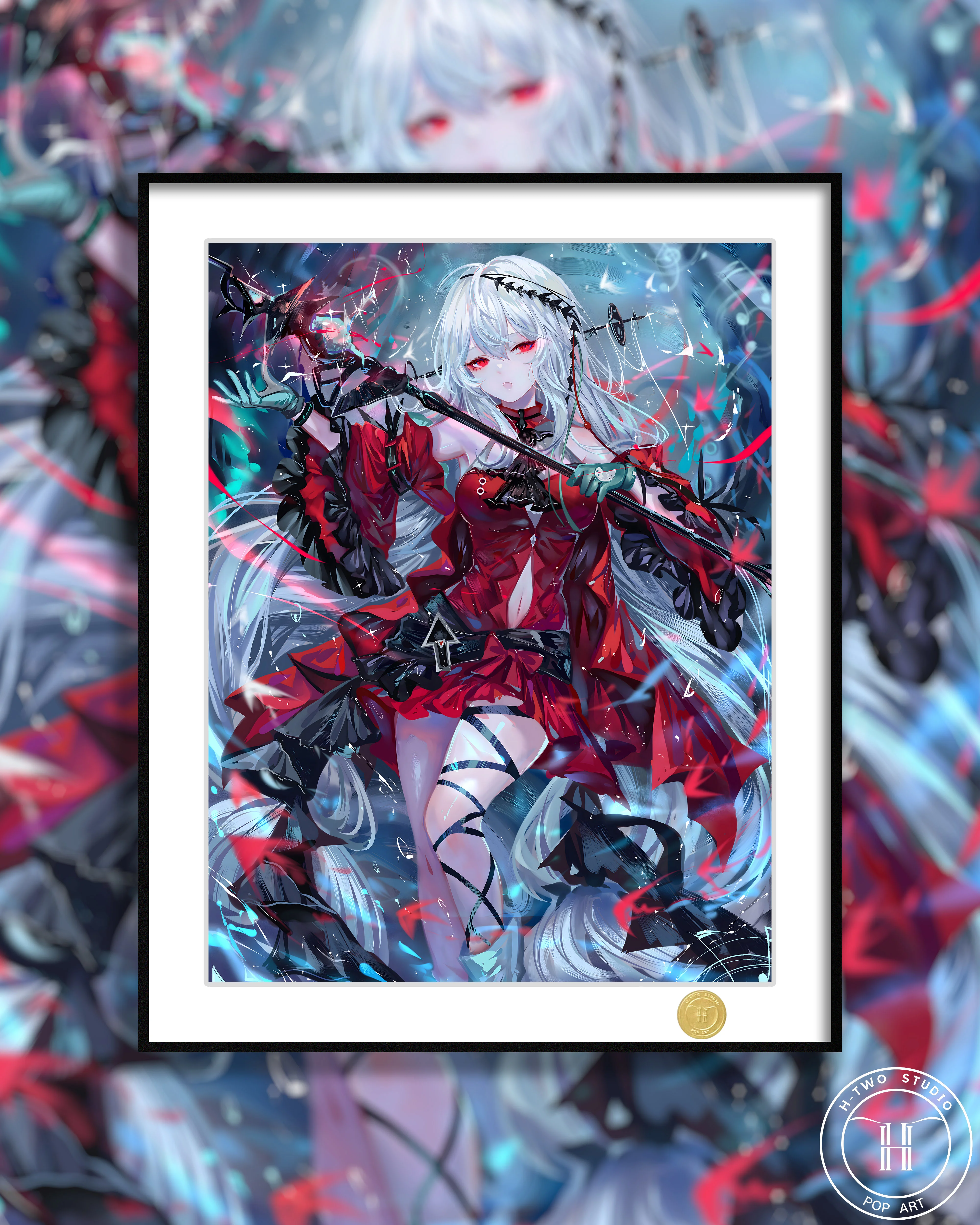 【Pre-sale】Decorative Painting of Skadi the Corrupting Heart-Arknights-H2 Studio