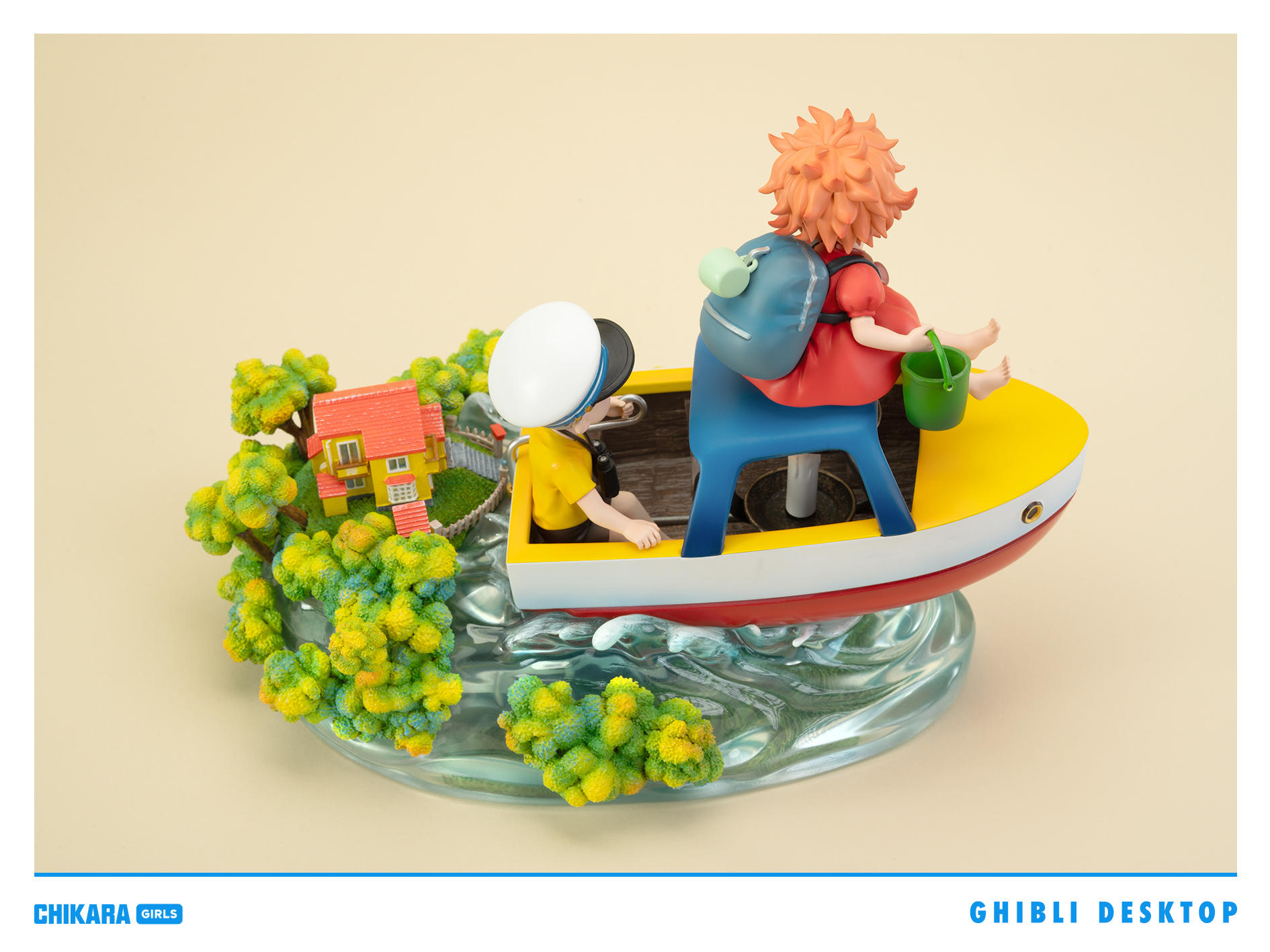 【Pre-sale】Ponyo and Sousuke-Ponyo on the Cliff-CHIKARA Studio