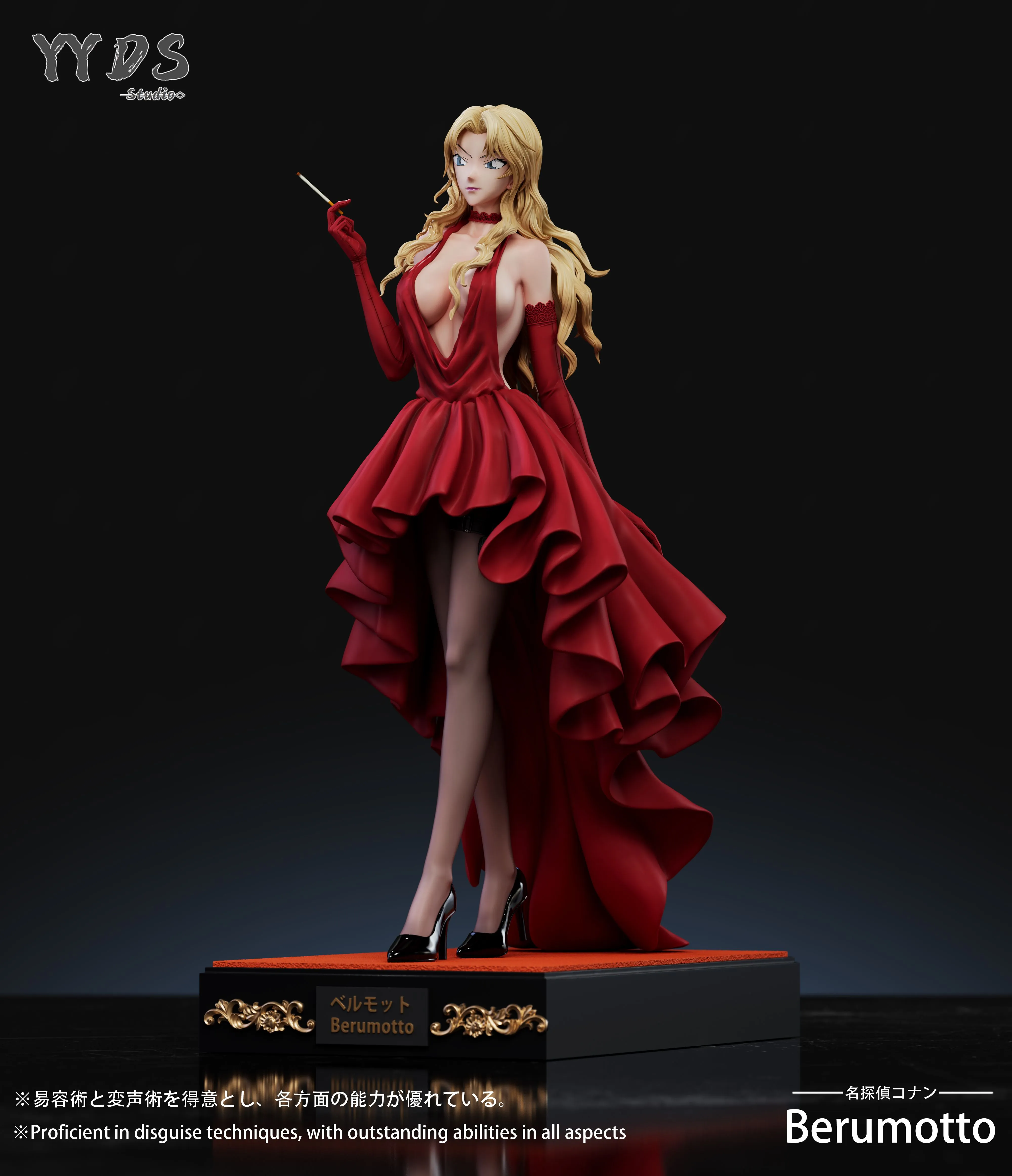 【Pre-sale】1/6 Scale Dress Ver. Berumotto-Detective Conan-YYDS Studio