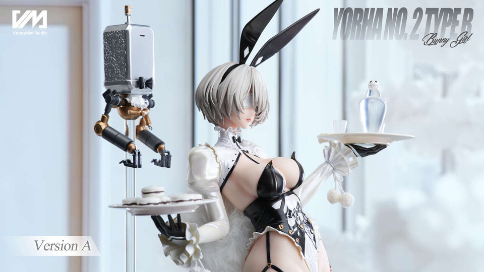 【Sold out】1/4 Scale Bunny Gril 2B-NieR:Automata-Venus Mint Studio