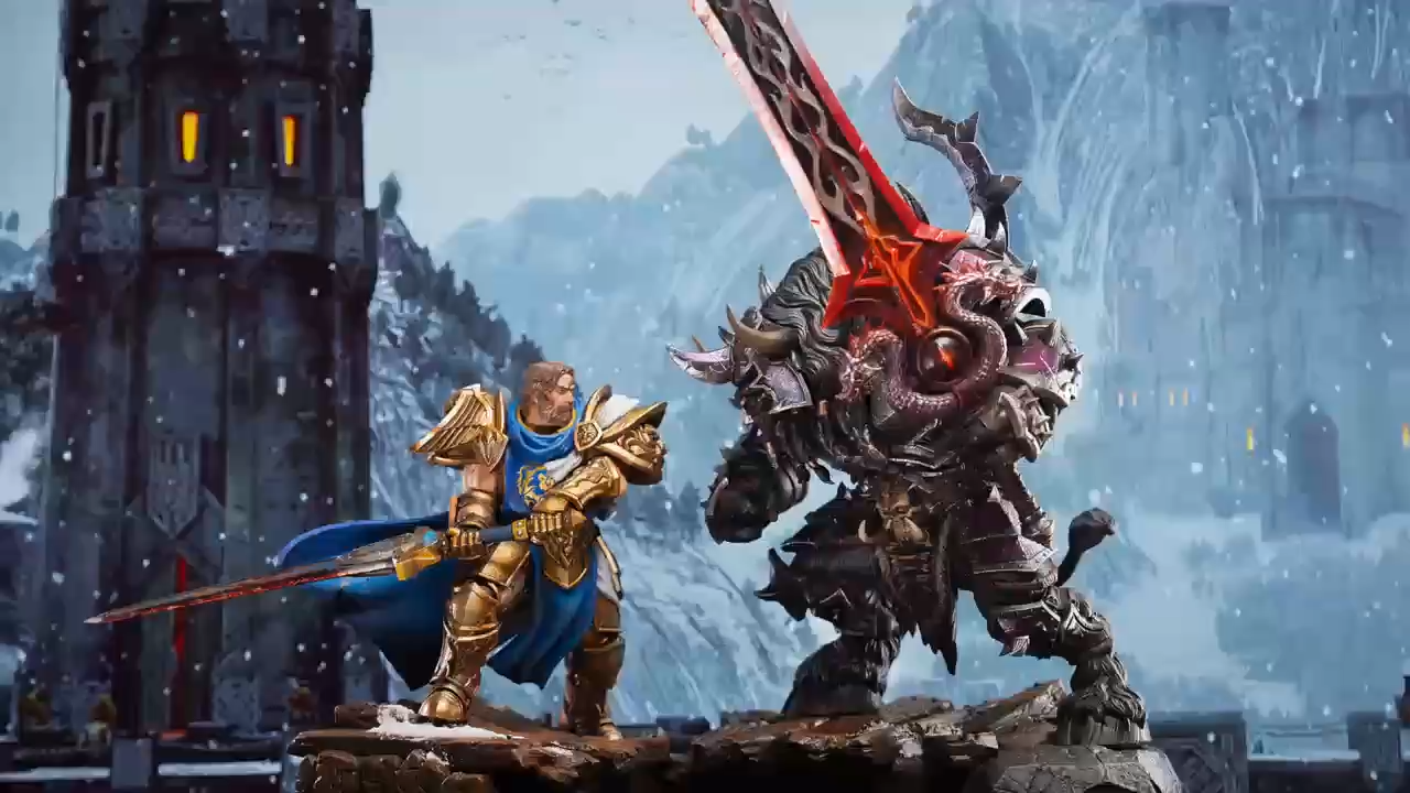 【Sold out】1/8 Scale 001 Human Marshal VS Tauren Commander-Other Series-ChaoLu Studio