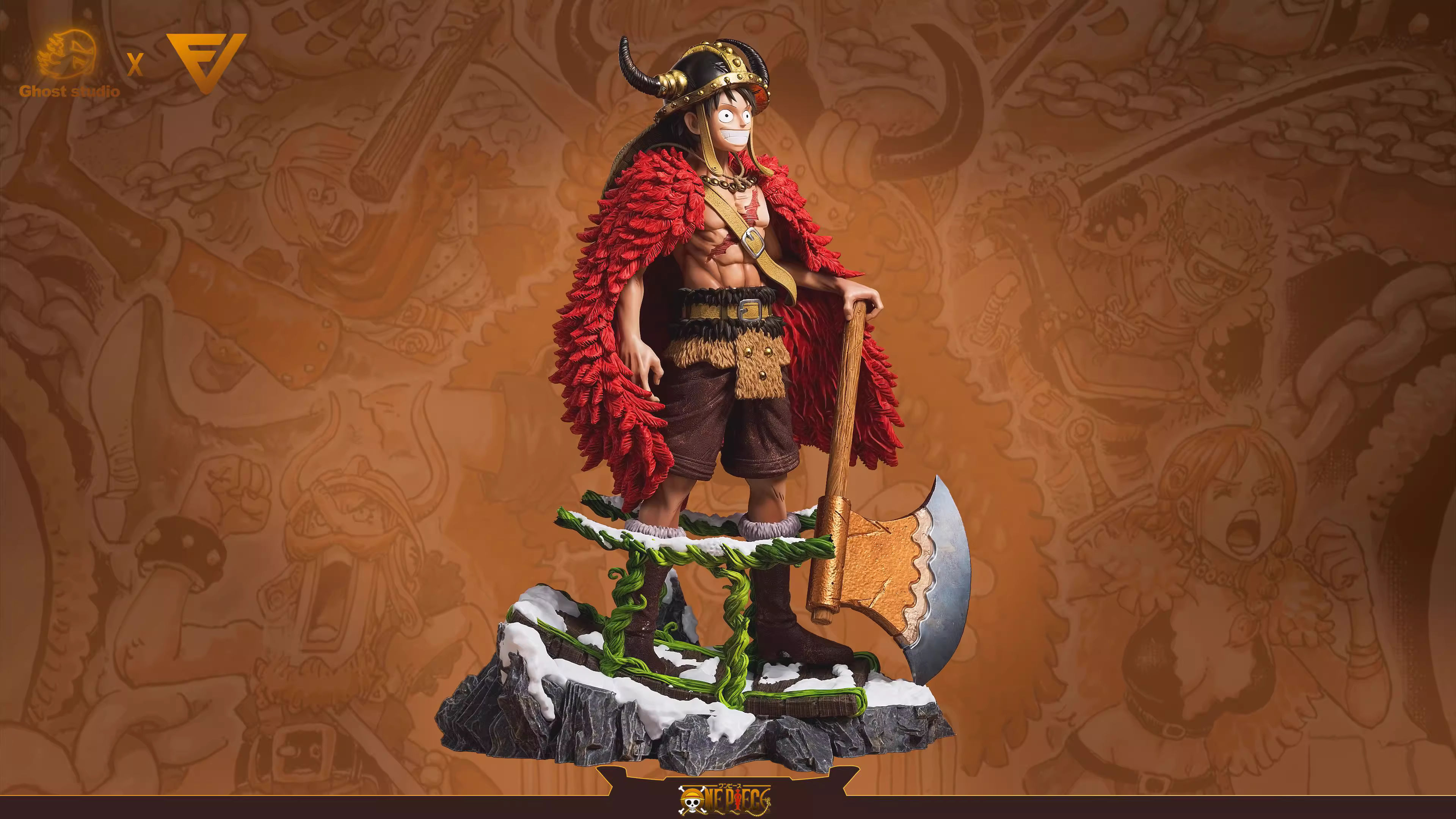 【Pre-sale】POP and 1/6 Scale Luffy-Ghost and EVE  Studios