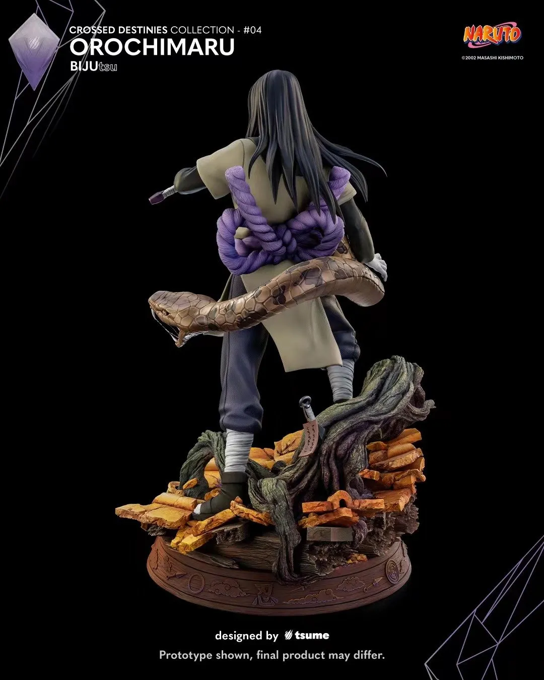 【Pre-sale】1/4 Scale Licensed Bijutsu Series Orochimaru-TSUME Studio