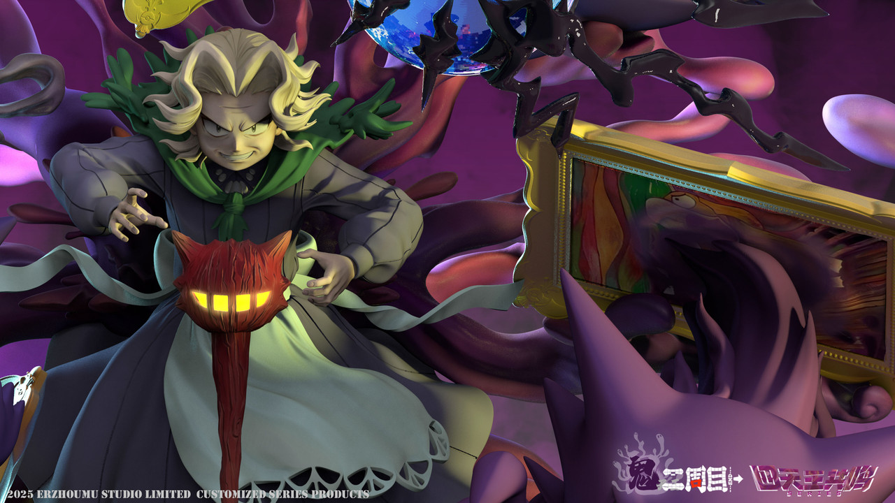 【Pre-sale】The Queen of Ghosts with LED-Pokemon-Erzhoumu Studio