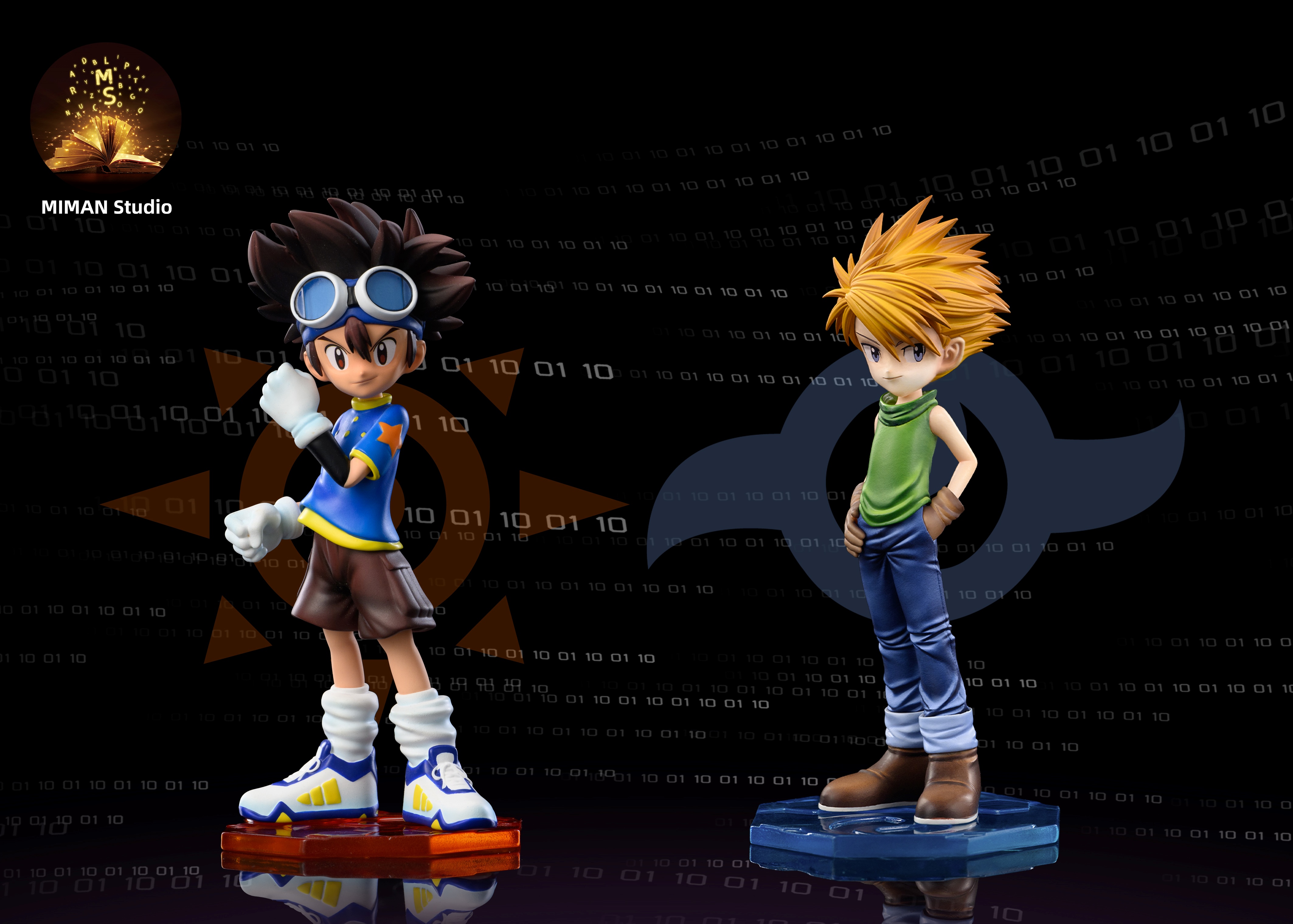 【Pre-sale】Megahouse Scale 005 Ishida Yamato and Gabumon-Digimon Adventure-MIMAN Studio