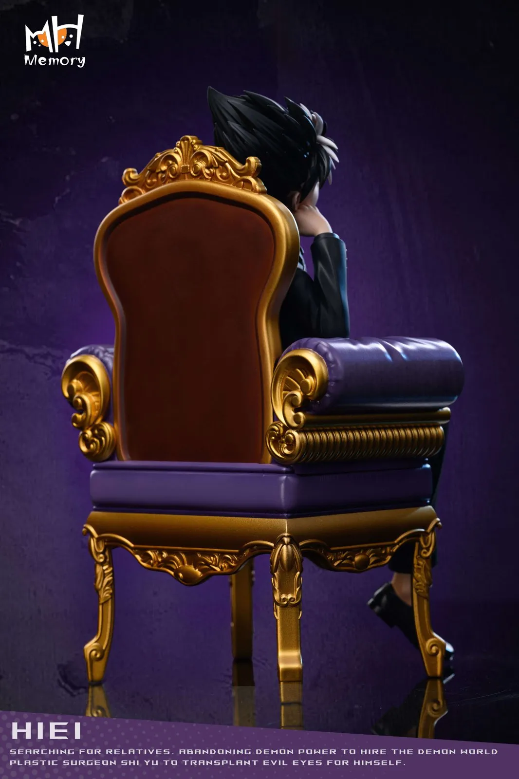 【Pre-sale】1/6 Scale Sitting Hiei-YuYu Hakusho-Memory-Studio