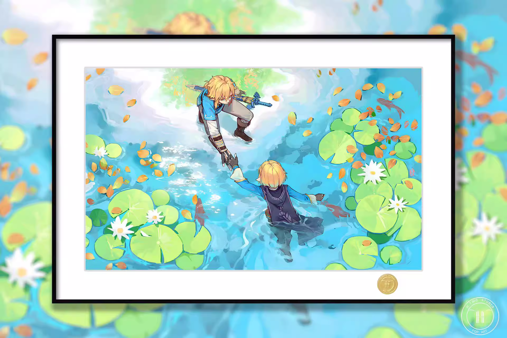 【Pre-sale】Decorative Painting of Link-The Legend of Zelda-H2 Studio