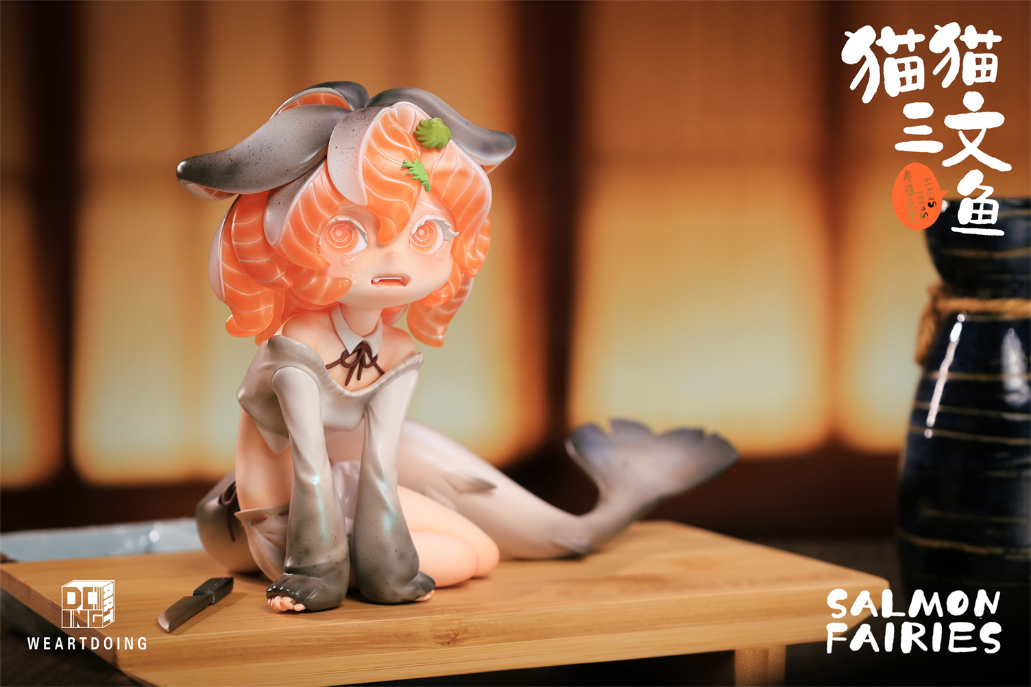 【Pre-sale】Salmon Fairies-Silve and Caramel-Original Design-WeArtDoing Studio