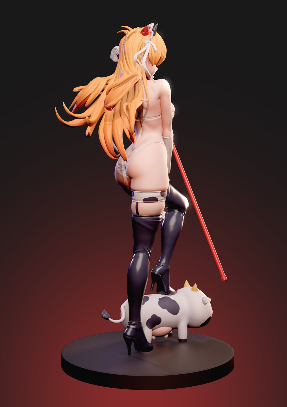 【Pre-sale】1/6 Scale Cow Maid Asuka-(EVA) EVAngelion-Midnight Studio