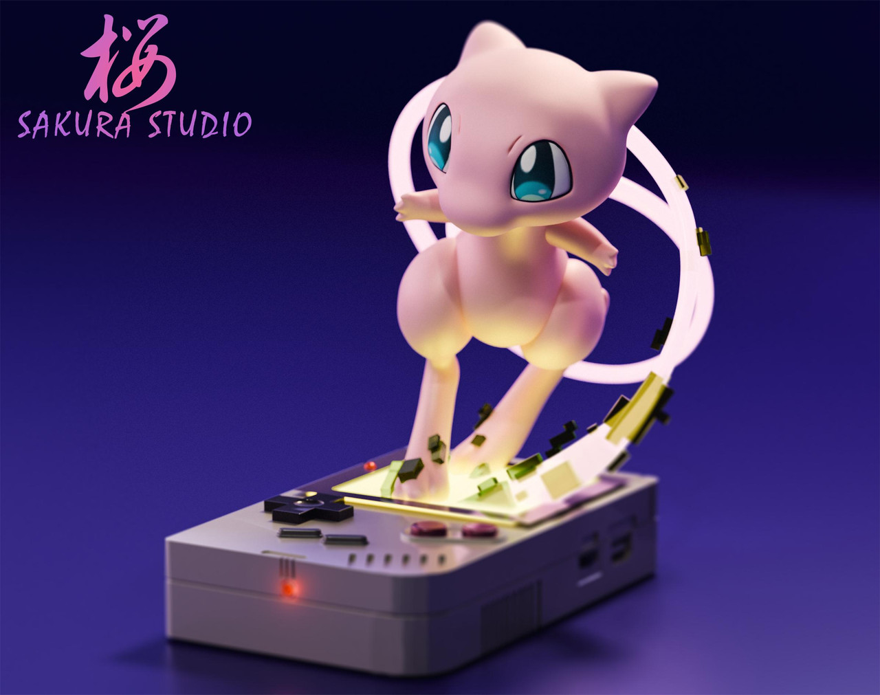 【Pre-sale】Mew with LED-Pokemon-SAKURA Studio