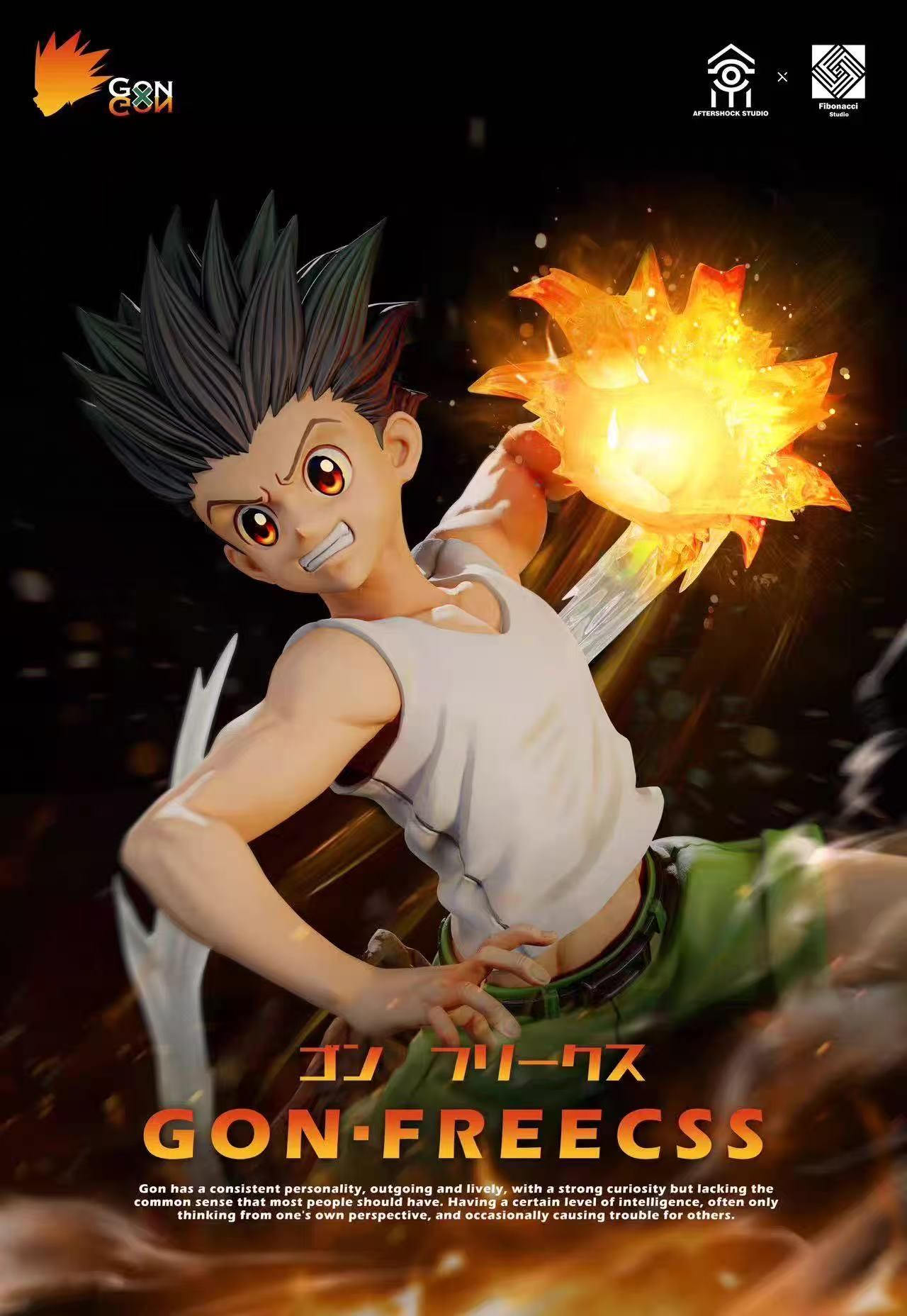 【Sold out】1/6 Scale Killua Zoldyck & Gon Freecss-HUNTER X HUNTER-AfterShock Studio