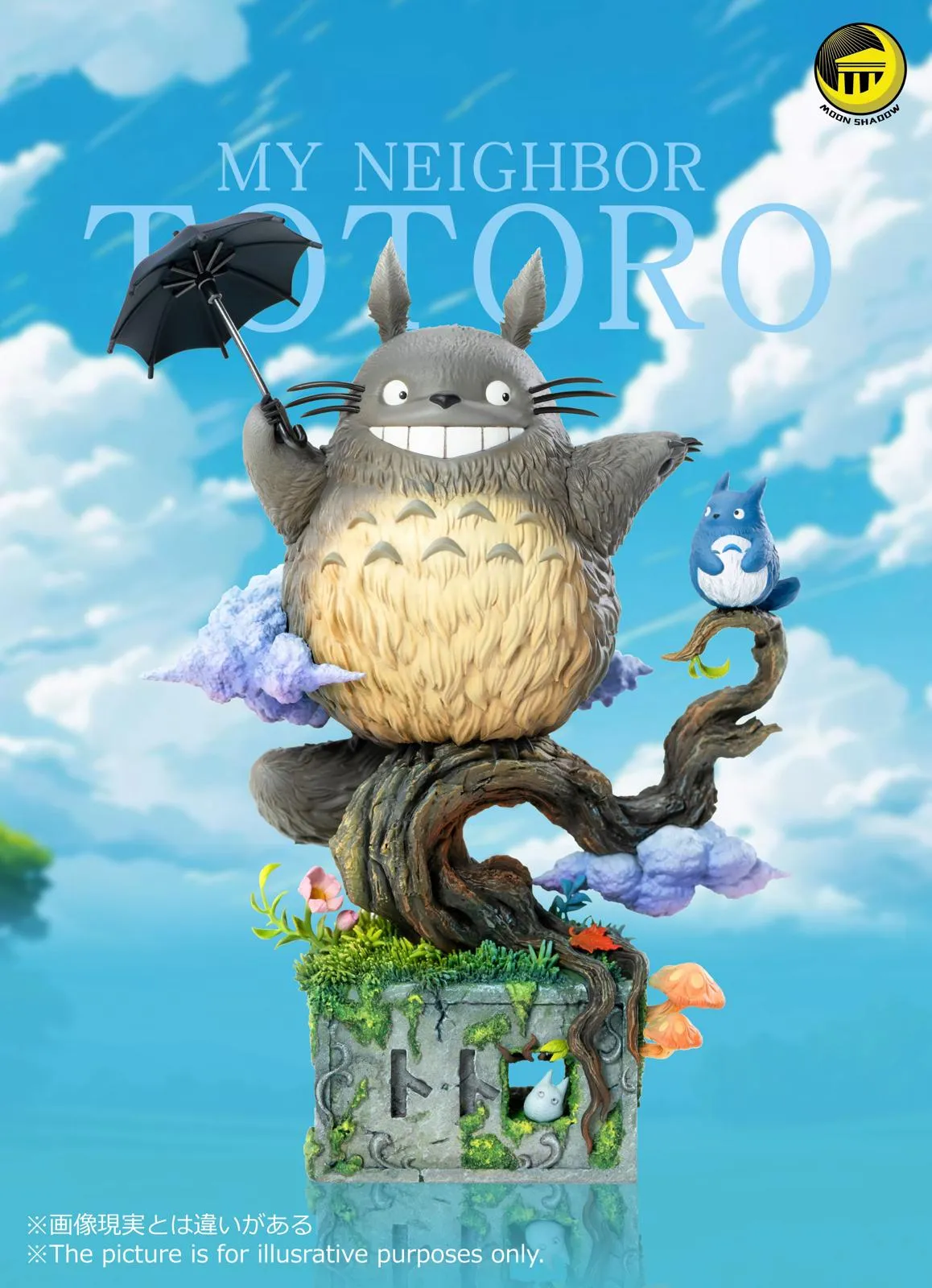 【Pre-sale】Hayao Miyazaki Micro Scene Series 001 Totor-My Neighbor Totoro-Moon Shadow Studio