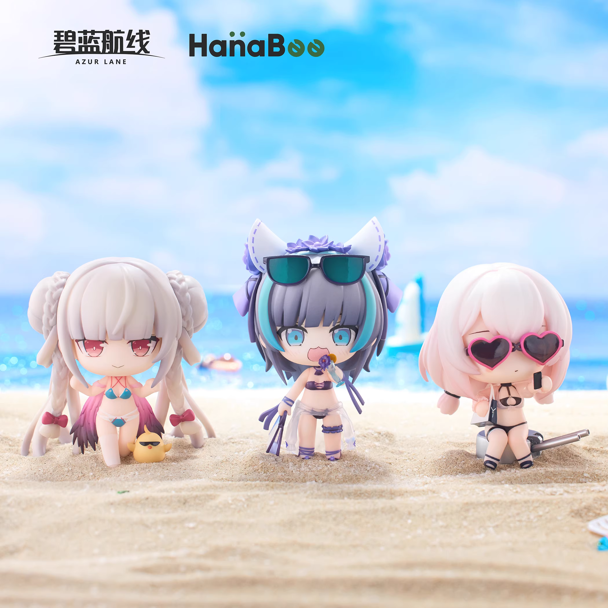 【Pre-sale】Summer Swimsuit Chibi Vol.2-Azur Lane-Hanabee Studio