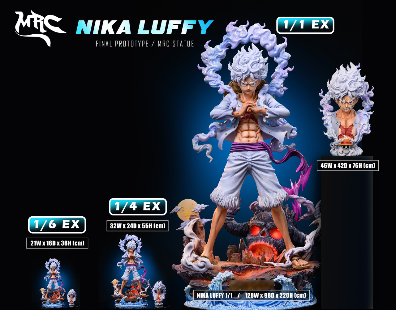 【Pre-sale】1/6, 1/4 and 1/1 Scale Nika Luffy with LED-MRC Studio
