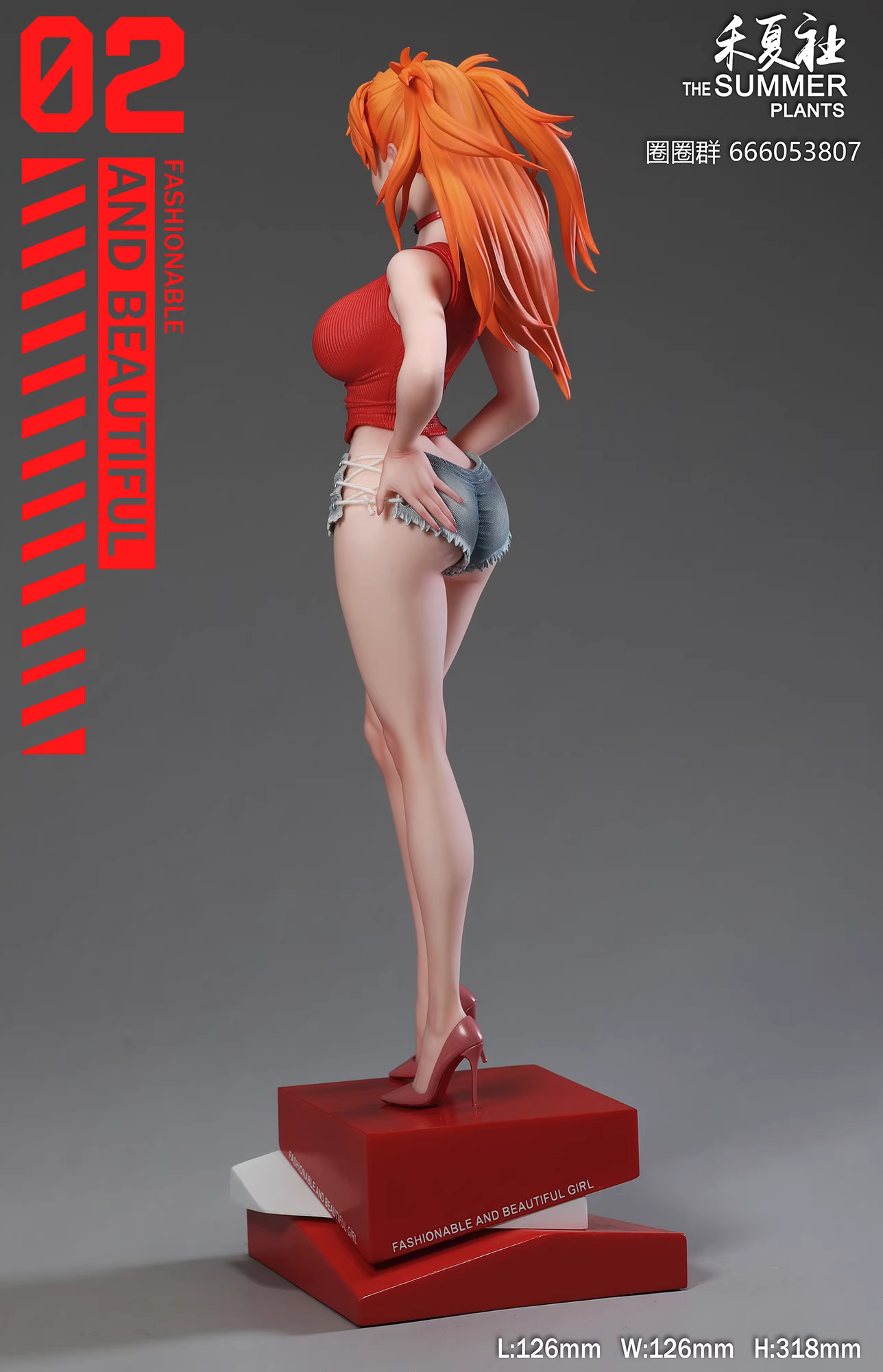 【Pre-sale】1/6 Scale Asuka-(EVA) EVAngelion-The Summer Plants Studio